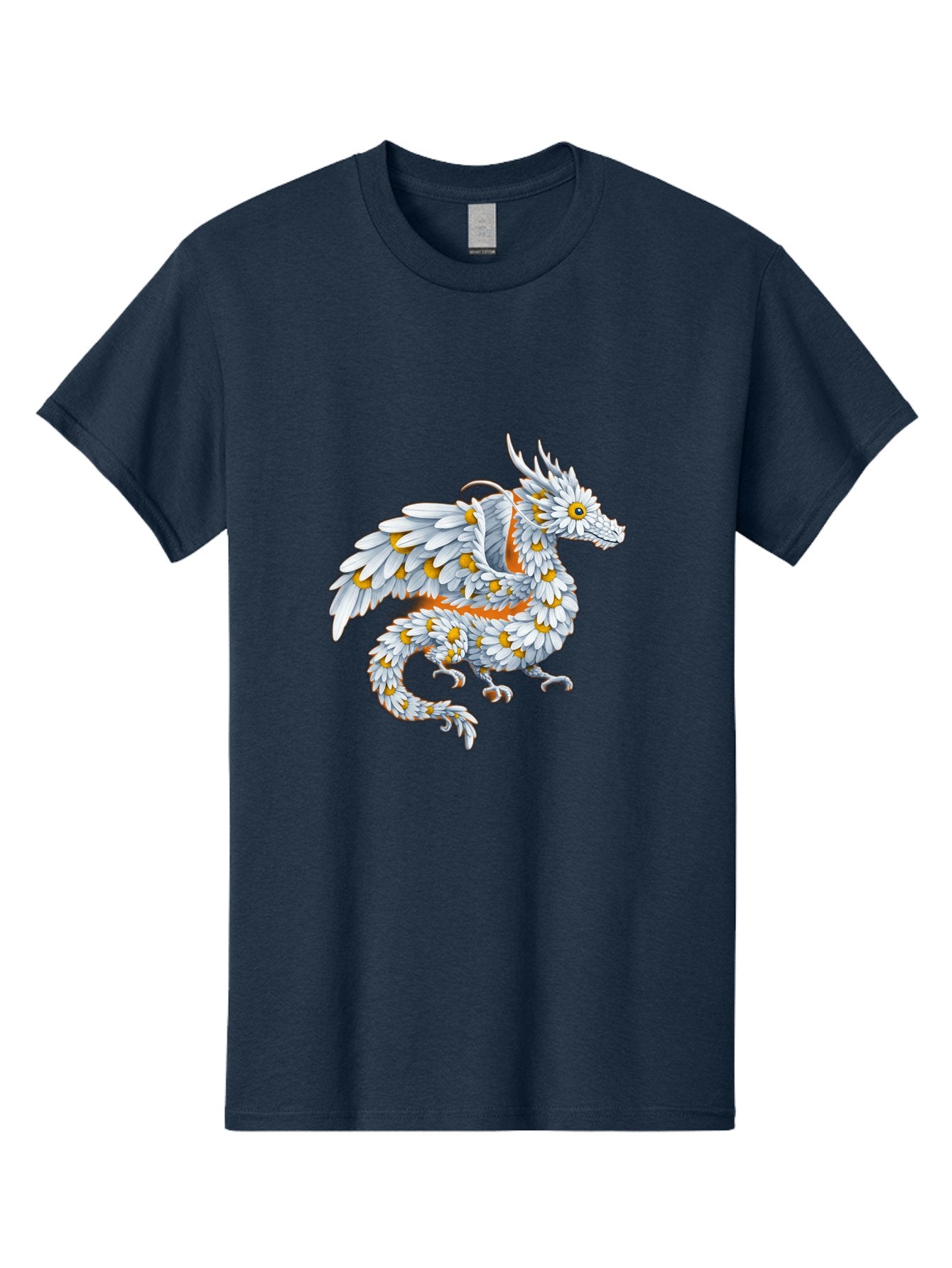 Floral-Dragon-1 Men'S Graphic Tee, 100% Cotton, Comfortable Casual Summer Wear, Machine Washable, Vintage Camera, Old Camera, Antique Camera, Black Camera, Classic Photography, Photography Equipment, Nostalgic Device, Film Camera, Camera Art Bak608 9