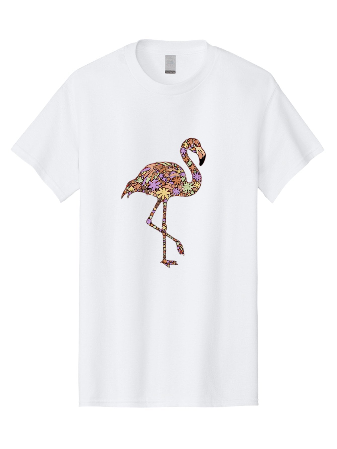 Floral-Flamingo Men'S Graphic Tee, 100% Cotton, Comfortable Casual Summer Wear, Machine Washable, Vintage Camera, Old Camera, Antique Camera, Black Camera, Classic Photography, Photography Equipment, Nostalgic Device, Film Camera, Camera Art Bak611 6