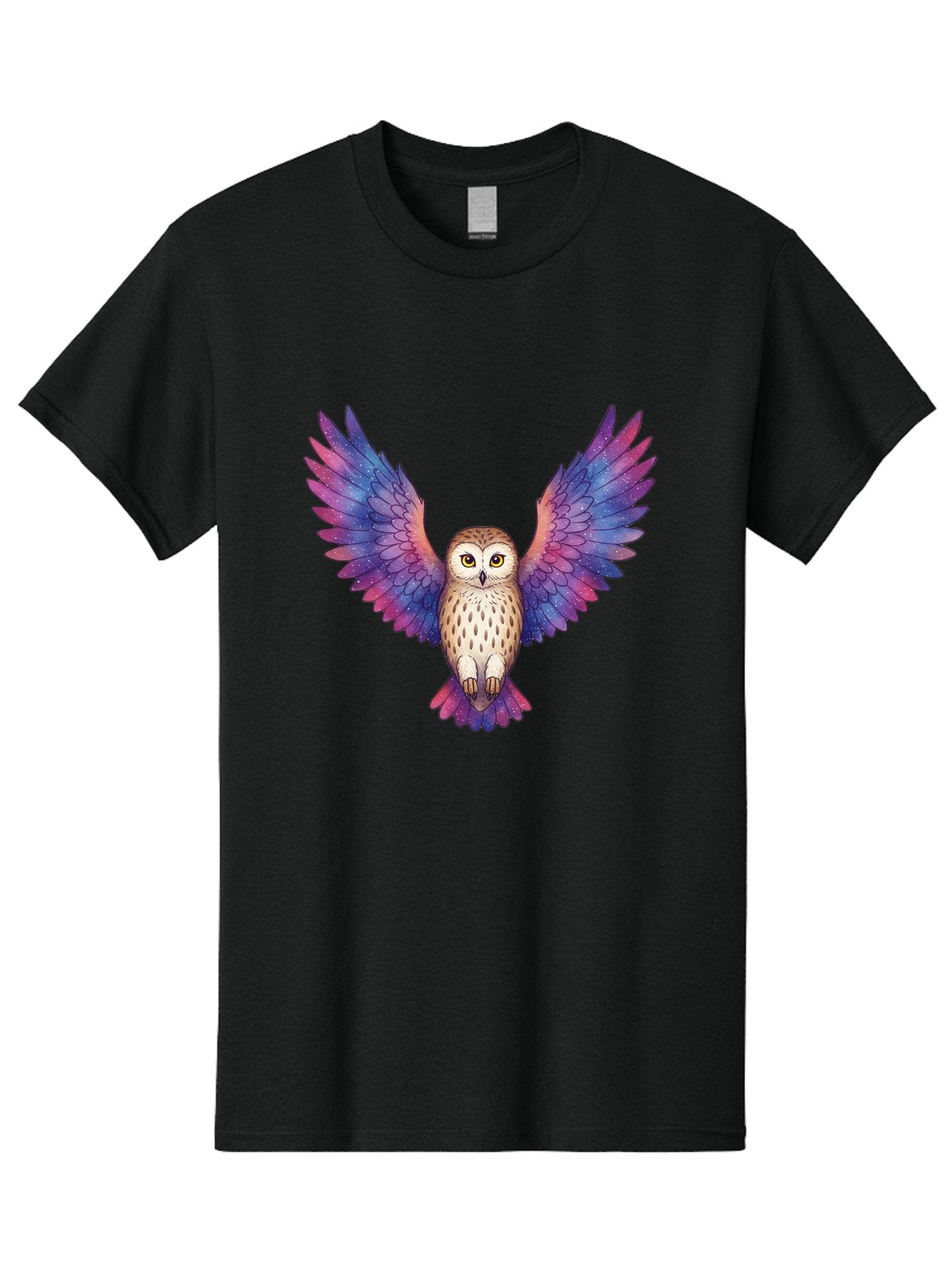 Flying-Owl-1 Men'S Graphic Tee, 100% Cotton, Comfortable Casual Summer Wear, Machine Washable, Vintage Camera, Old Camera, Antique Camera, Black Camera, Classic Photography, Photography Equipment, Nostalgic Device, Film Camera, Camera Art Bak615