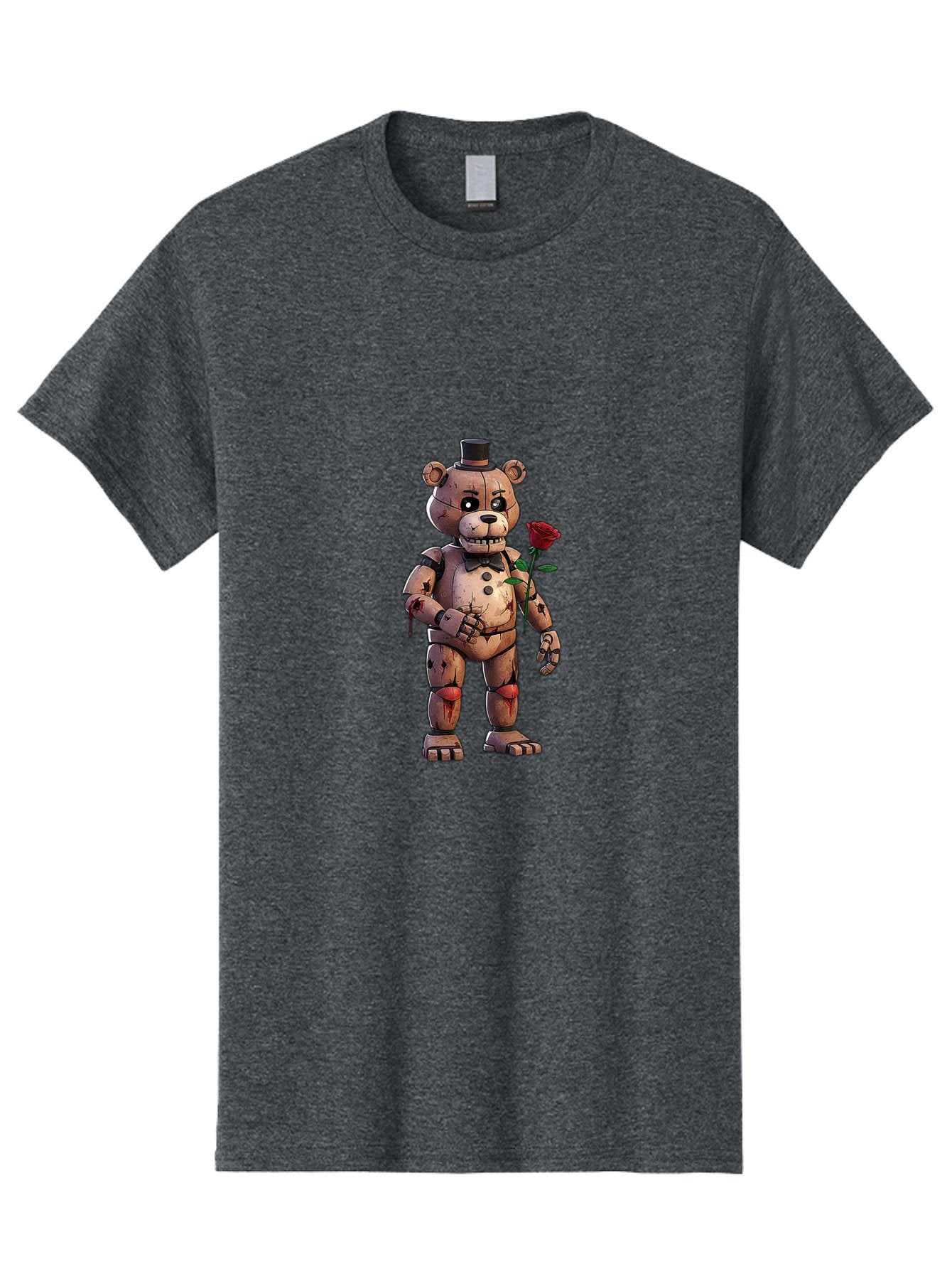 Fnaf-Golden-Freddy Men'S Graphic Tee, 100% Cotton, Comfortable Casual Summer Wear, Machine Washable, Vintage Camera, Old Camera, Antique Camera, Black Camera, Classic Photography, Photography Equipment, Nostalgic Device, Film Camera, Bak618 12