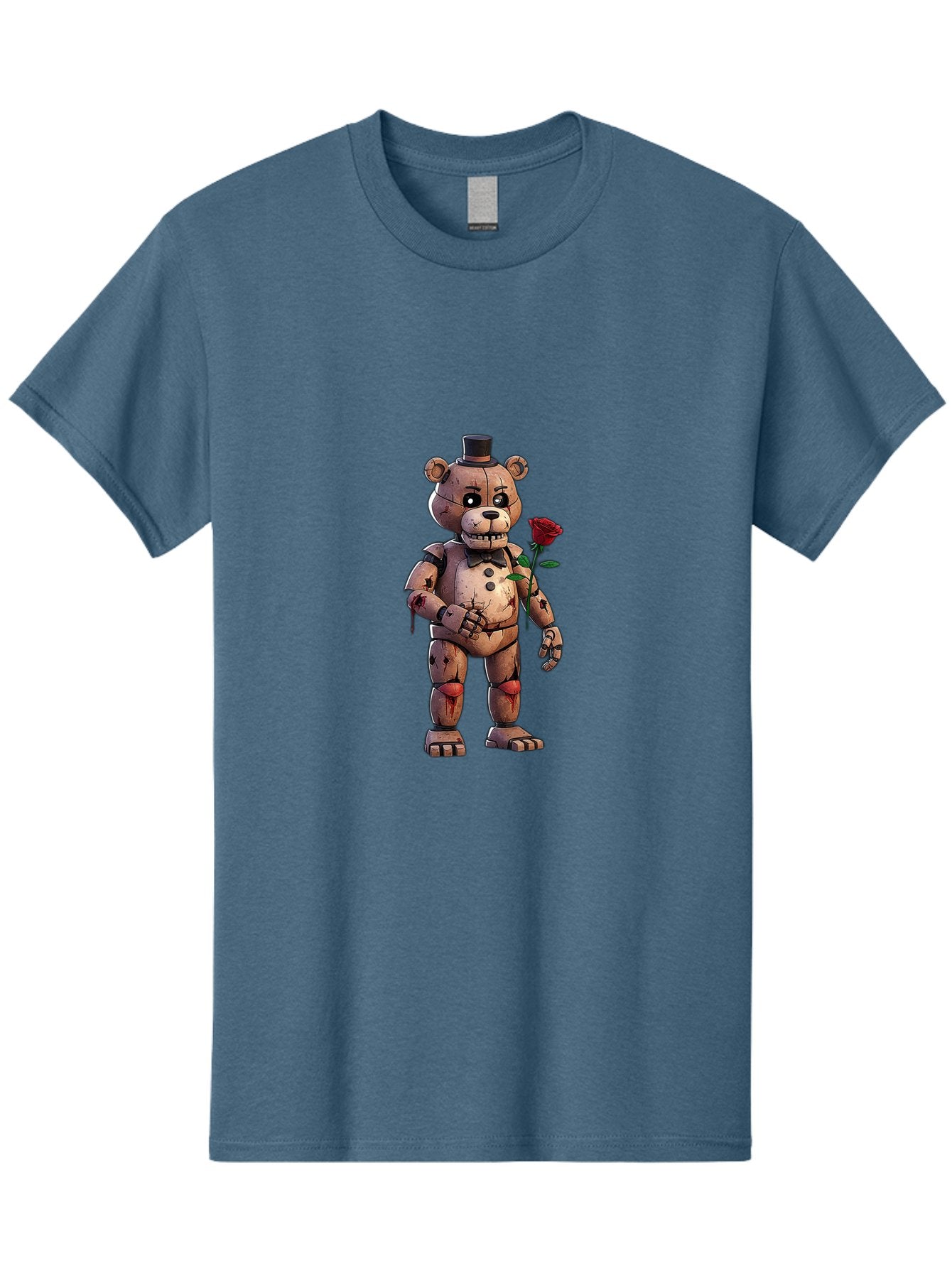 Fnaf-Golden-Freddy Men'S Graphic Tee, 100% Cotton, Comfortable Casual Summer Wear, Machine Washable, Vintage Camera, Old Camera, Antique Camera, Black Camera, Classic Photography, Photography Equipment, Nostalgic Device, Film Camera, Bak618 10