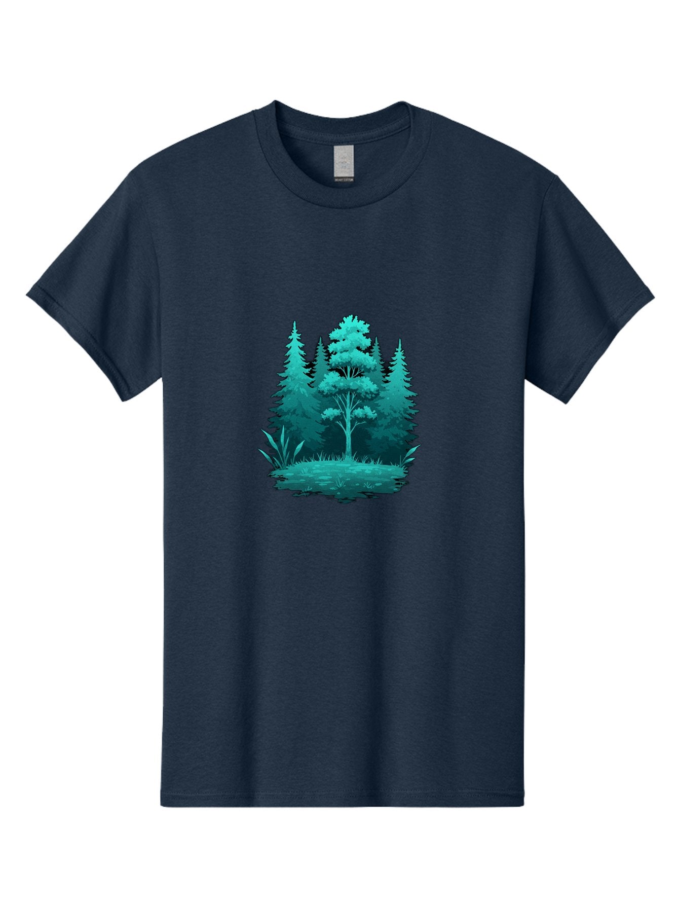 Forest-Trees Men'S Graphic Tee, 100% Cotton, Comfortable Casual Summer Wear, Machine Washable, Vintage Camera, Old Camera, Antique Camera, Black Camera, Classic Photography, Photography Equipment, Nostalgic Device, Film Camera, Camera Art Bak621 9