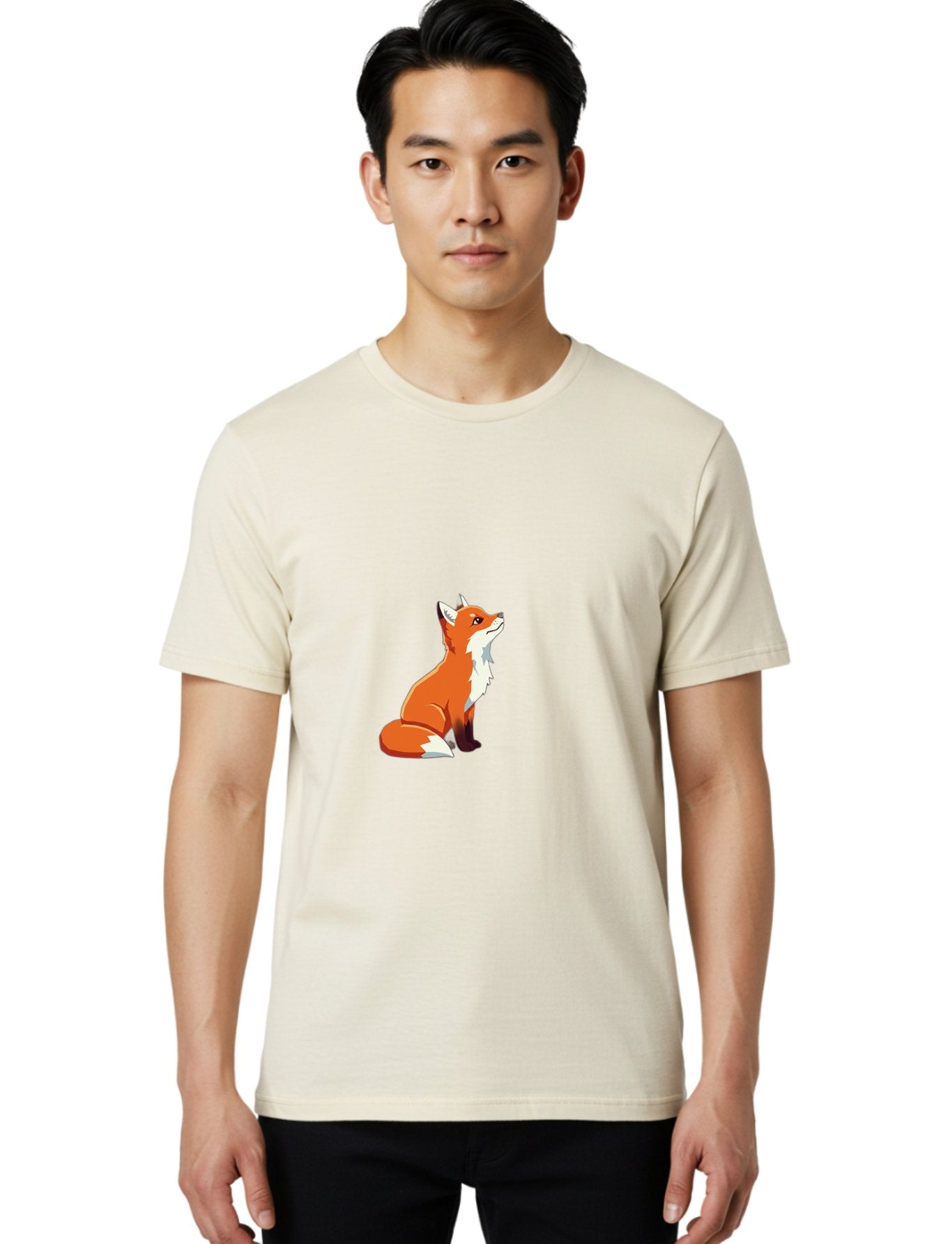 Fox Men'S Graphic Tee, 100% Cotton, Comfortable Casual Summer Wear, Machine Washable, Vintage Camera, Old Camera, Antique Camera, Black Camera, Classic Photography, Photography Equipment, Nostalgic Device, Film Camera, Camera Art Bak627 25