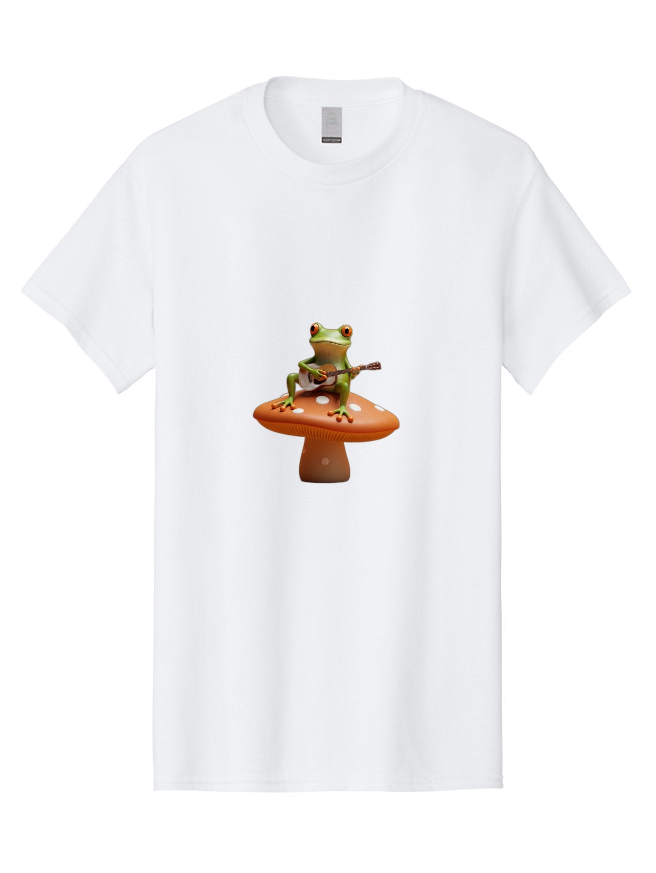Frog-On-Mushroom-With-Guitar Men'S Graphic Tee, 100% Cotton, Comfortable Casual Summer Wear, Machine Washable, Vintage Camera, Old Camera, Antique Camera, Black Camera, Classic Photography, Photography Equipment, Nostalgic Device, Film Camera, Bak635 15
