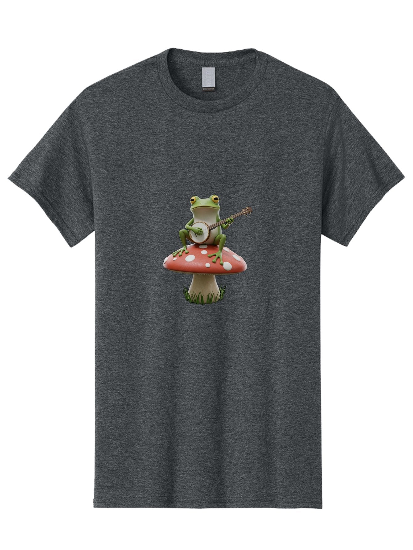 Frog-Playing-Banjo Men'S Graphic Tee, 100% Cotton, Comfortable Casual Summer Wear, Machine Washable, Vintage Camera, Old Camera, Antique Camera, Black Camera, Classic Photography, Photography Equipment, Nostalgic Device, Film Camera, Bak636 8