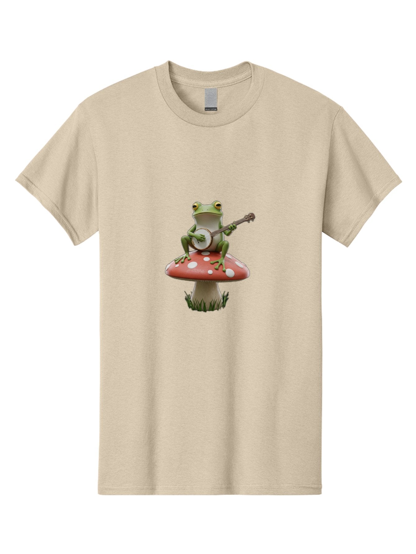 Frog-Playing-Banjo Men'S Graphic Tee, 100% Cotton, Comfortable Casual Summer Wear, Machine Washable, Vintage Camera, Old Camera, Antique Camera, Black Camera, Classic Photography, Photography Equipment, Nostalgic Device, Film Camera, Bak636 4