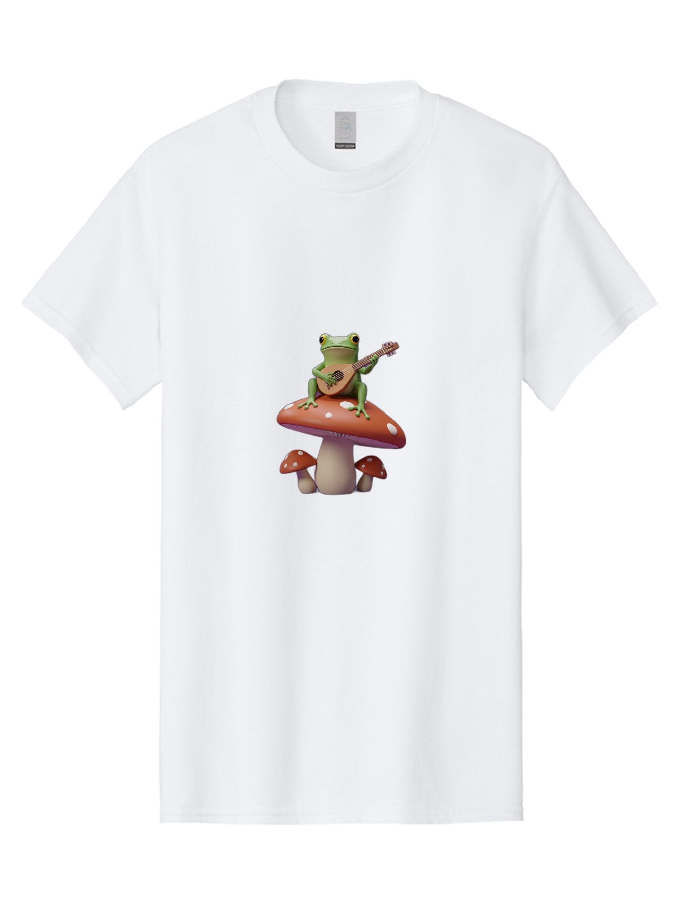 Frog-Playing-Guitar-1 Men'S Graphic Tee, 100% Cotton, Comfortable Casual Summer Wear, Machine Washable, Vintage Camera, Old Camera, Antique Camera, Black Camera, Classic Photography, Photography Equipment, Nostalgic Device, Film Camera, Bak637 7