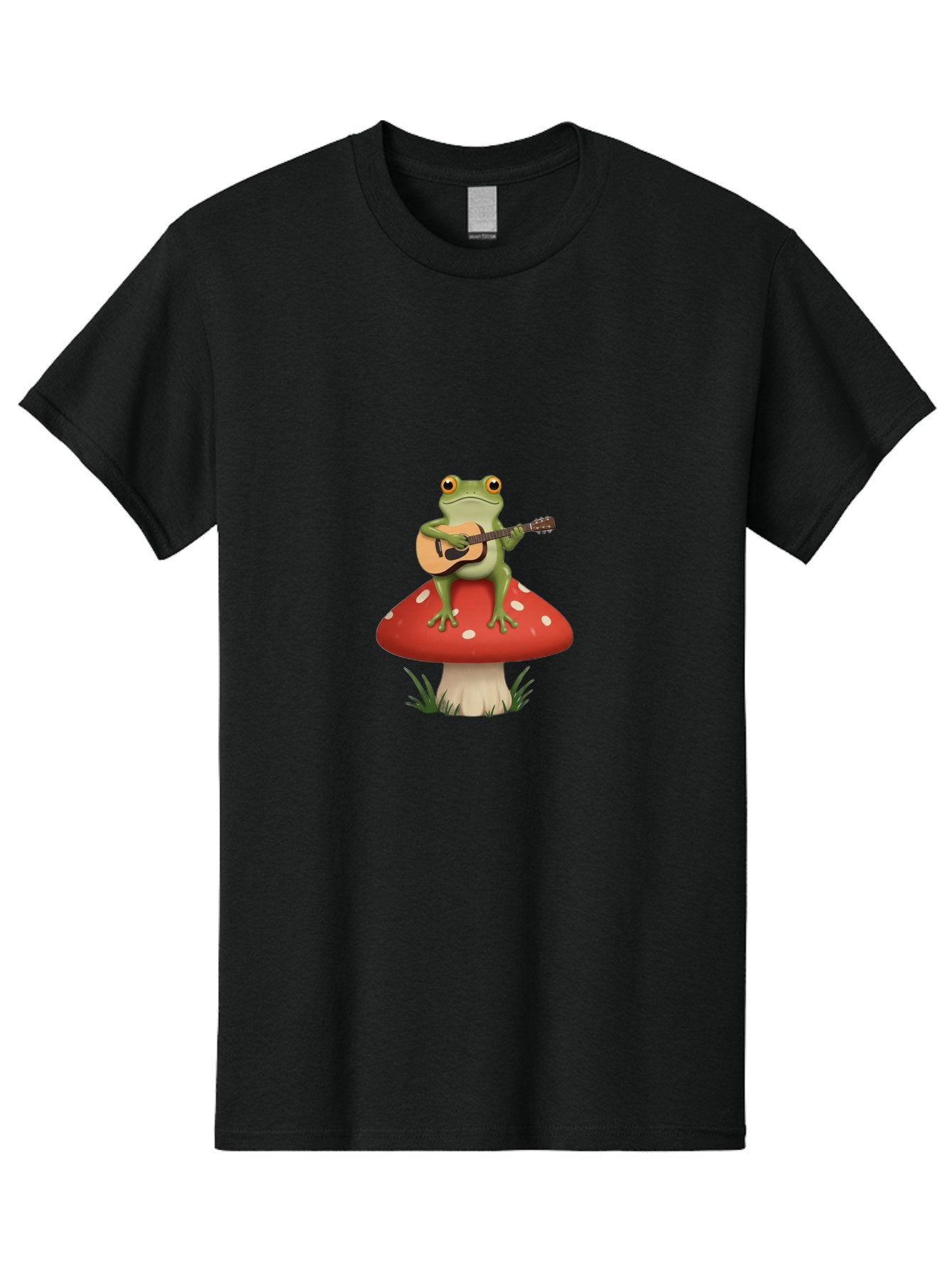 Frog-Playing-Guitar Men'S Graphic Tee, 100% Cotton, Comfortable Casual Summer Wear, Machine Washable, Vintage Camera, Old Camera, Antique Camera, Black Camera, Classic Photography, Photography Equipment, Nostalgic Device, Film Camera, Bak639 11