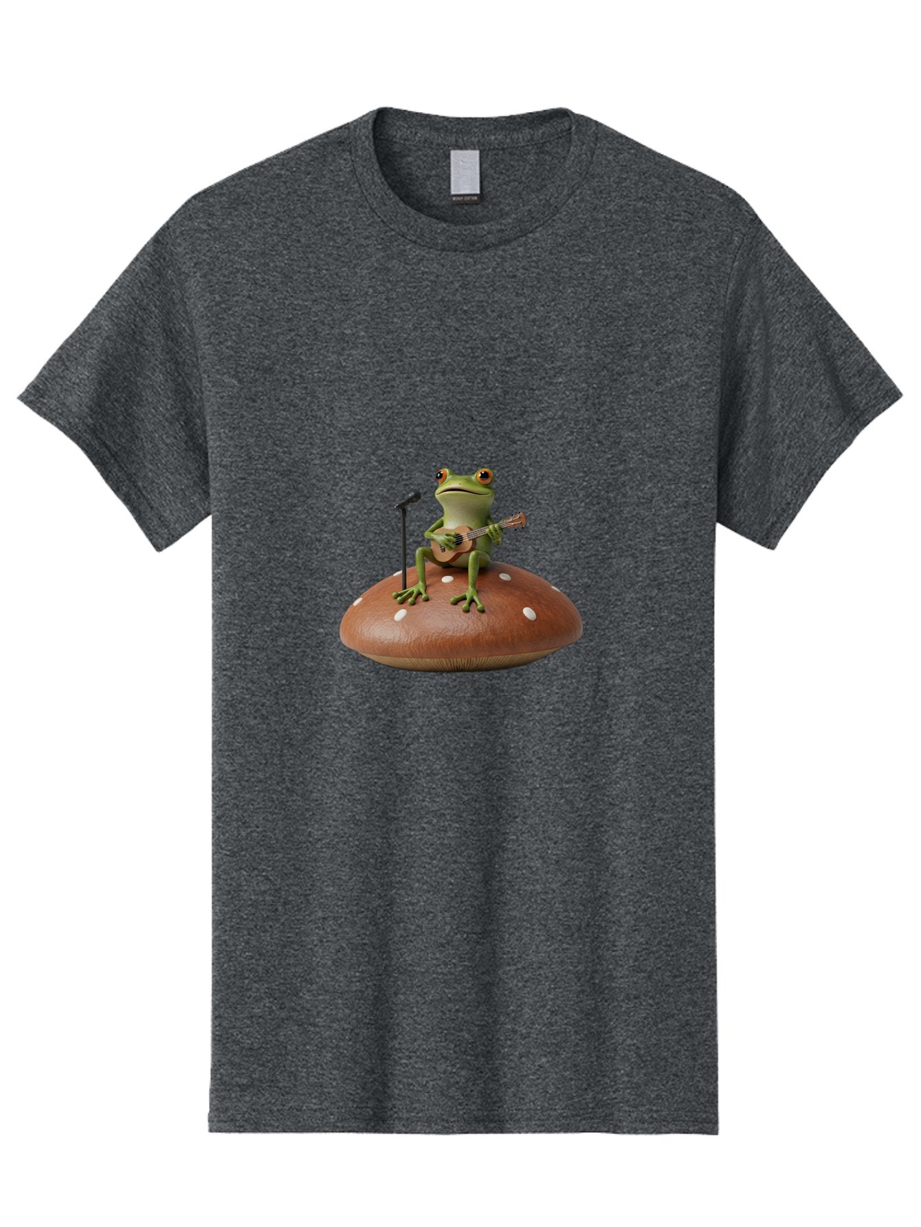 Frog-Playing-Ukulele Men'S Graphic Tee, 100% Cotton, Comfortable Casual Summer Wear, Machine Washable, Vintage Camera, Old Camera, Antique Camera, Black Camera, Classic Photography, Photography Equipment, Nostalgic Device, Film Camera, Bak641 3