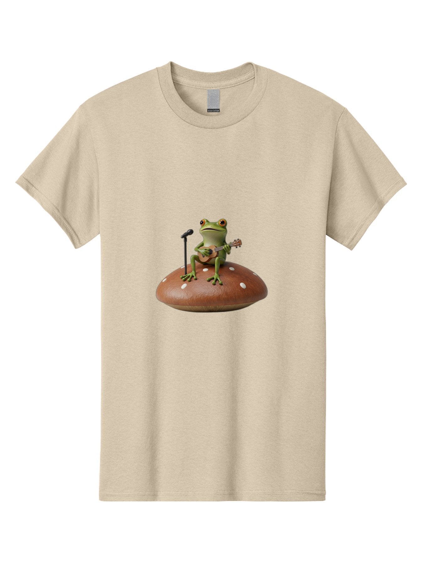 Frog-Playing-Ukulele Men'S Graphic Tee, 100% Cotton, Comfortable Casual Summer Wear, Machine Washable, Vintage Camera, Old Camera, Antique Camera, Black Camera, Classic Photography, Photography Equipment, Nostalgic Device, Film Camera, Bak641 15