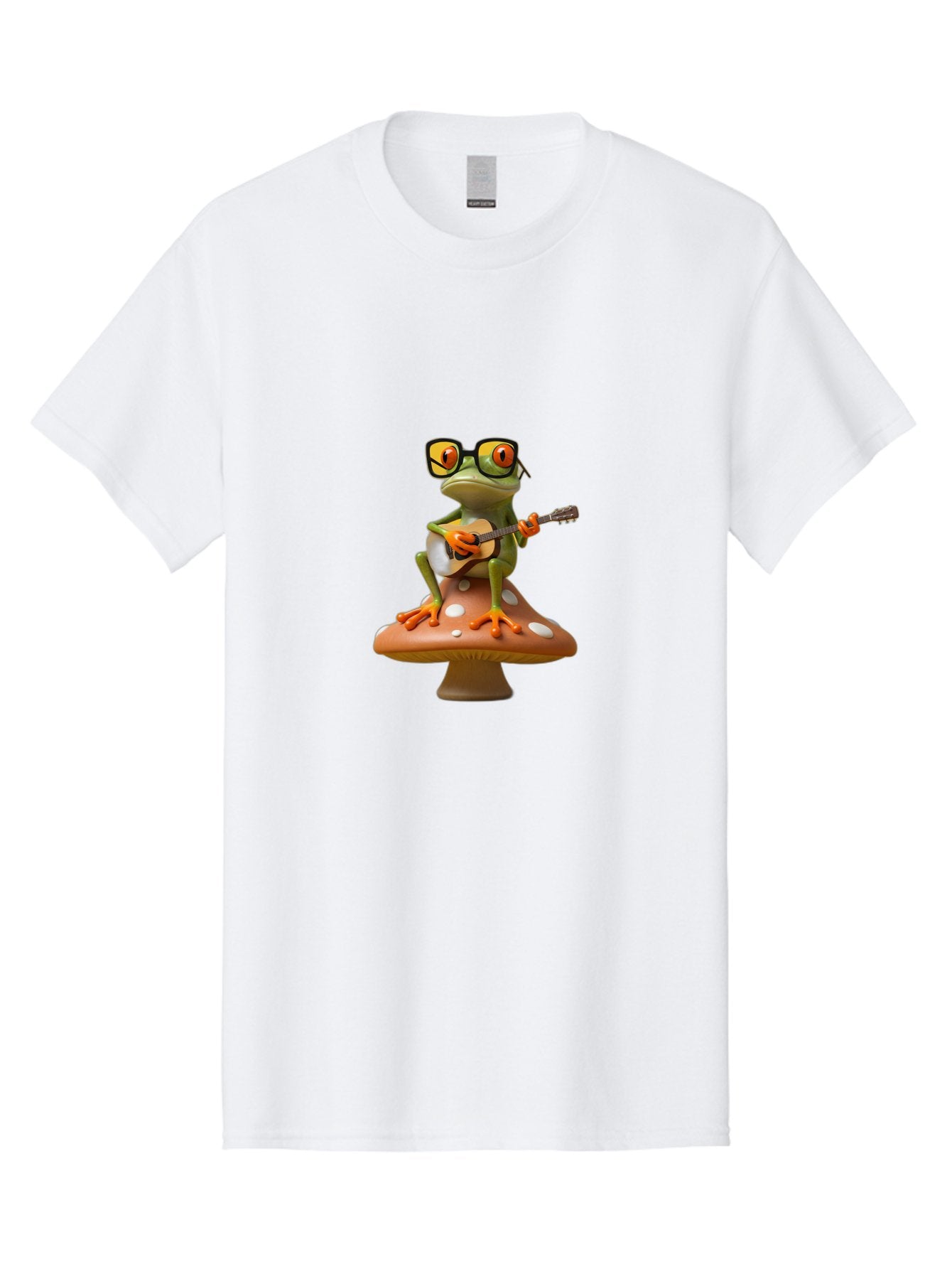 Frog-With-Guitar-1 Men'S Graphic Tee, 100% Cotton, Comfortable Casual Summer Wear, Machine Washable, Vintage Camera, Old Camera, Antique Camera, Black Camera, Classic Photography, Photography Equipment, Nostalgic Device, Film Camera, Bak642 14