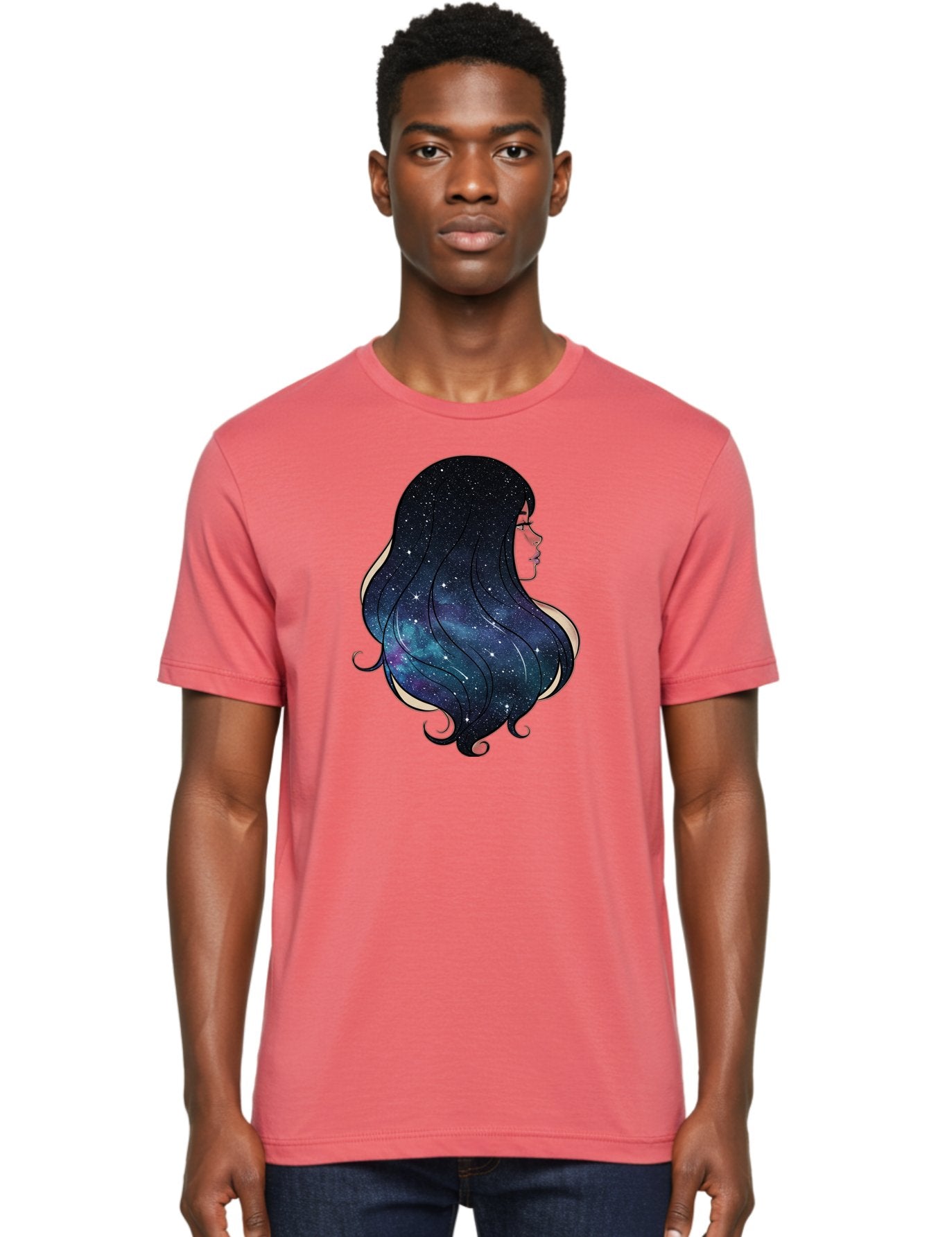 Galaxy-Hair Men'S Graphic Tee, 100% Cotton, Comfortable Casual Summer Wear, Machine Washable, Vintage Camera, Old Camera, Antique Camera, Black Camera, Classic Photography, Photography Equipment, Nostalgic Device, Film Camera, Camera Art Bak650 27