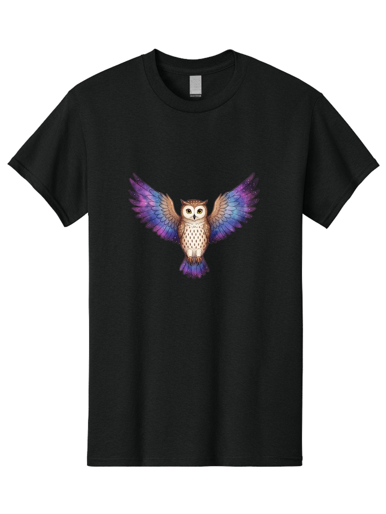 Galaxy-Owl-1 Men'S Graphic Tee, 100% Cotton, Comfortable Casual Summer Wear, Machine Washable, Vintage Camera, Old Camera, Antique Camera, Black Camera, Classic Photography, Photography Equipment, Nostalgic Device, Film Camera, Camera Art Bak653 14