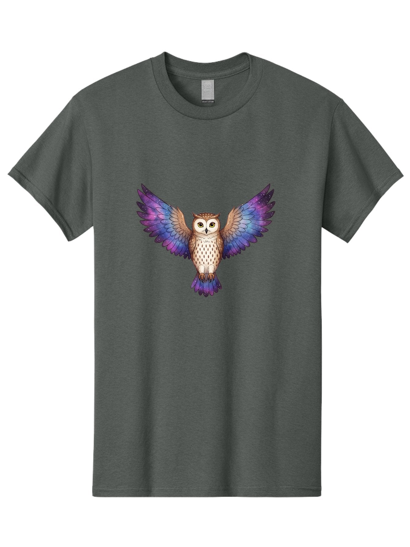 Galaxy-Owl-1 Men'S Graphic Tee, 100% Cotton, Comfortable Casual Summer Wear, Machine Washable, Vintage Camera, Old Camera, Antique Camera, Black Camera, Classic Photography, Photography Equipment, Nostalgic Device, Film Camera, Camera Art Bak653 13