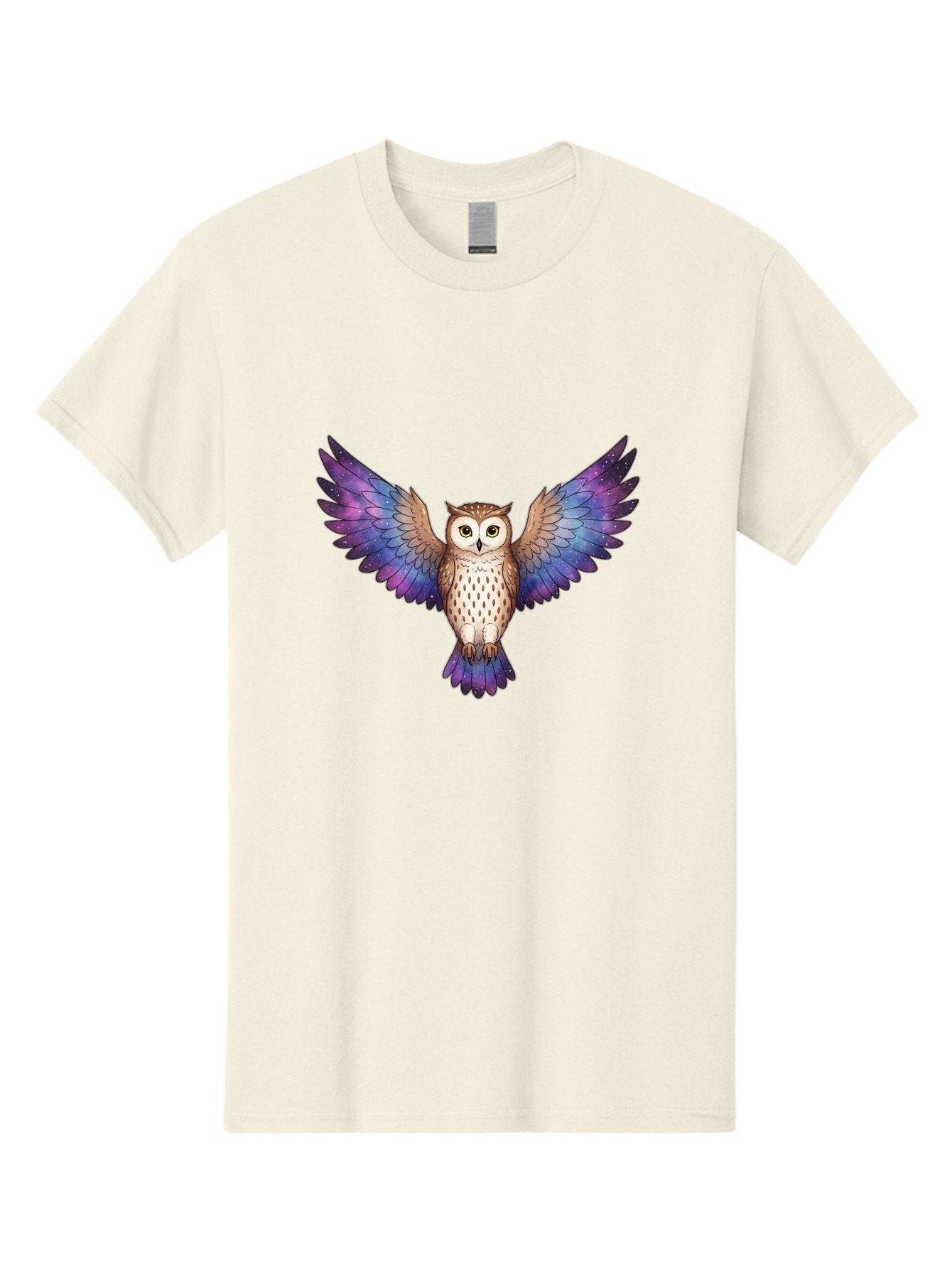 Galaxy-Owl-1 Men'S Graphic Tee, 100% Cotton, Comfortable Casual Summer Wear, Machine Washable, Vintage Camera, Old Camera, Antique Camera, Black Camera, Classic Photography, Photography Equipment, Nostalgic Device, Film Camera, Camera Art Bak653 3