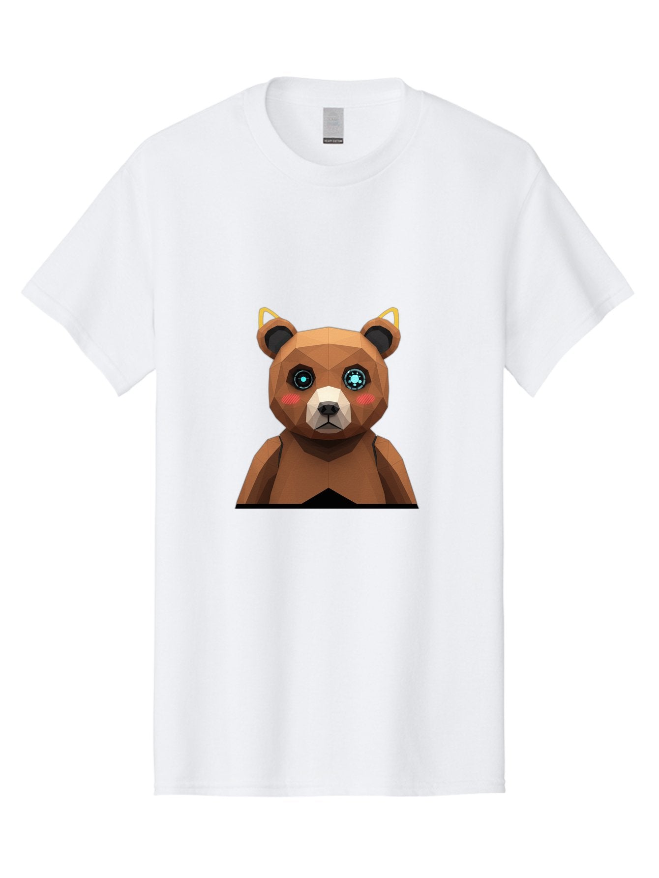 Geometric-Bear Men'S Graphic Tee, 100% Cotton, Comfortable Casual Summer Wear, Machine Washable, Vintage Camera, Old Camera, Antique Camera, Black Camera, Classic Photography, Photography Equipment, Nostalgic Device, Film Camera, Camera Art Bak658 3