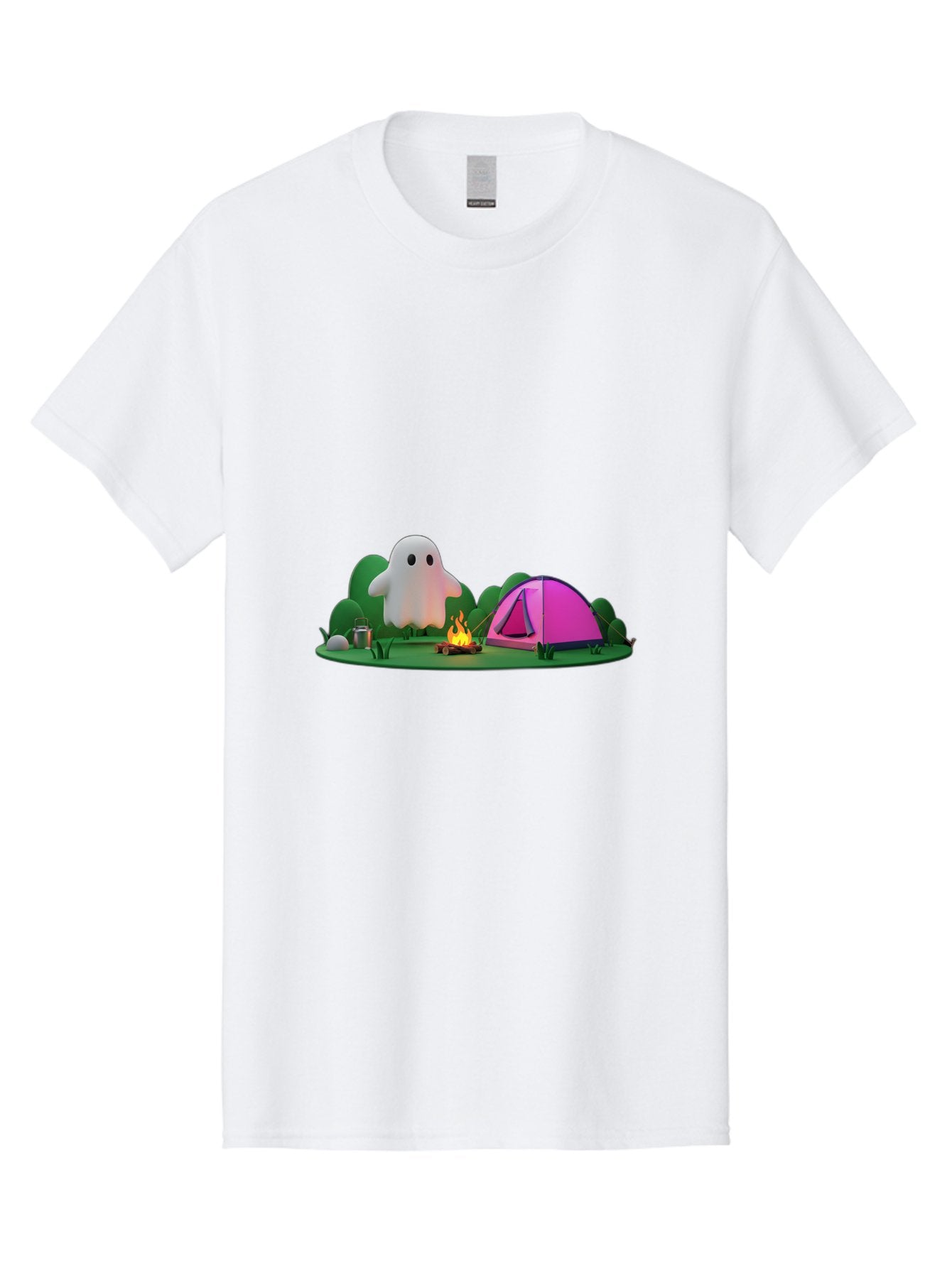 Ghost-Camping Men'S Graphic Tee, 100% Cotton, Comfortable Casual Summer Wear, Machine Washable, Vintage Camera, Old Camera, Antique Camera, Black Camera, Classic Photography, Photography Equipment, Nostalgic Device, Film Camera, Camera Art Bak663 3