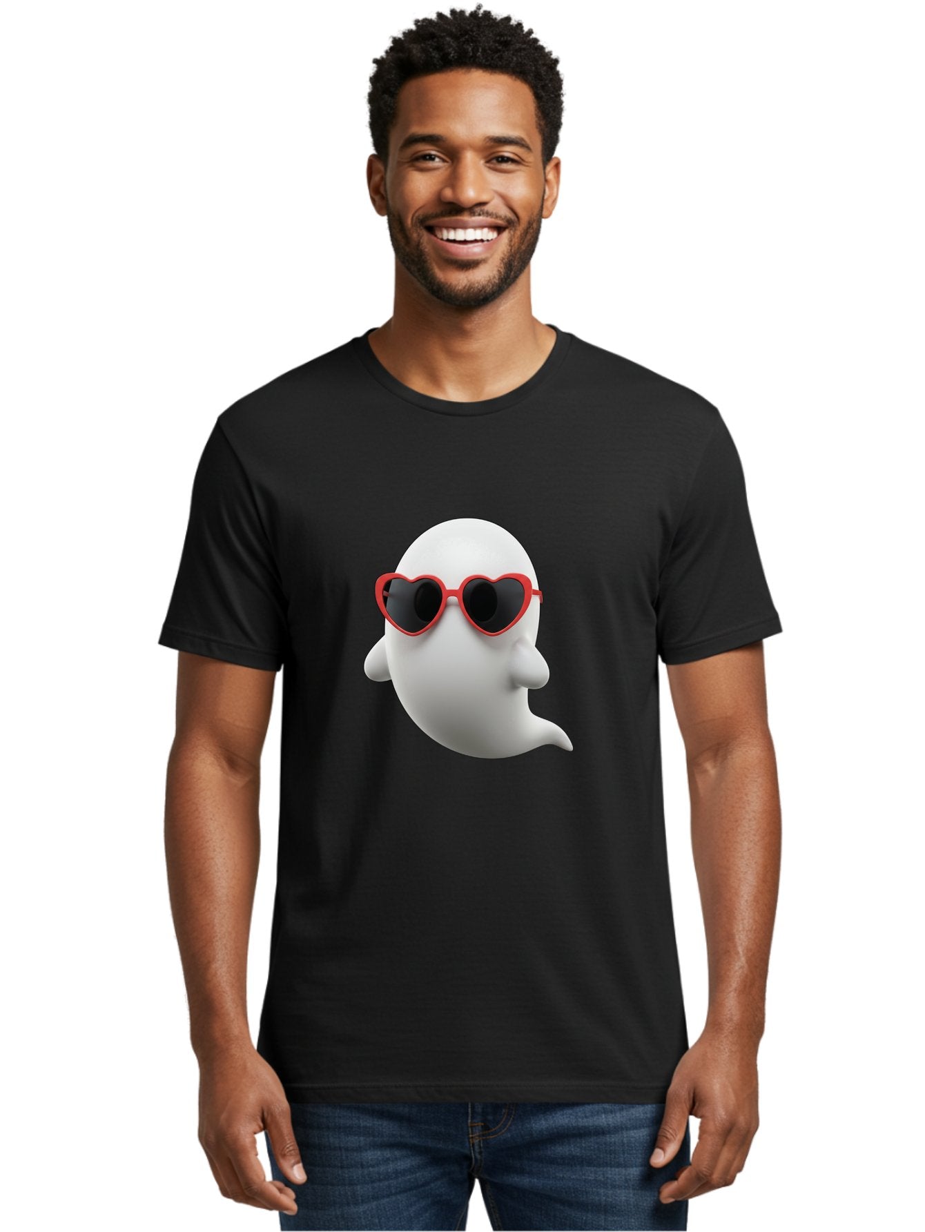 Ghost-Emoji Men'S Graphic Tee, 100% Cotton, Comfortable Casual Summer Wear, Machine Washable, Vintage Camera, Old Camera, Antique Camera, Black Camera, Classic Photography, Photography Equipment, Nostalgic Device, Film Camera, Camera Art Bak664 20