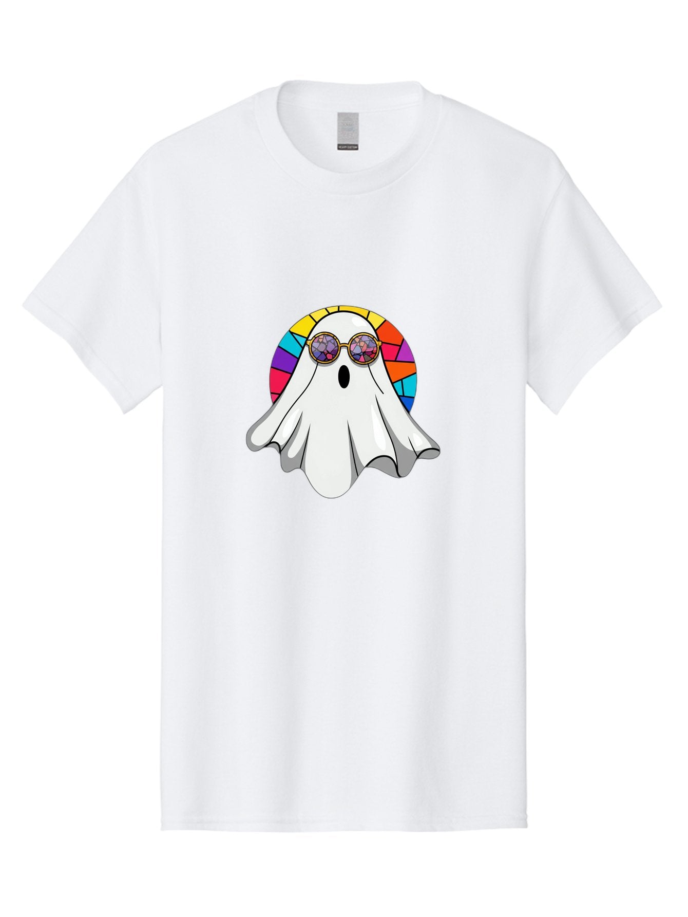 Ghost-In-Shades Men'S Graphic Tee, 100% Cotton, Comfortable Casual Summer Wear, Machine Washable, Vintage Camera, Old Camera, Antique Camera, Black Camera, Classic Photography, Photography Equipment, Nostalgic Device, Film Camera, Camera Art Bak666