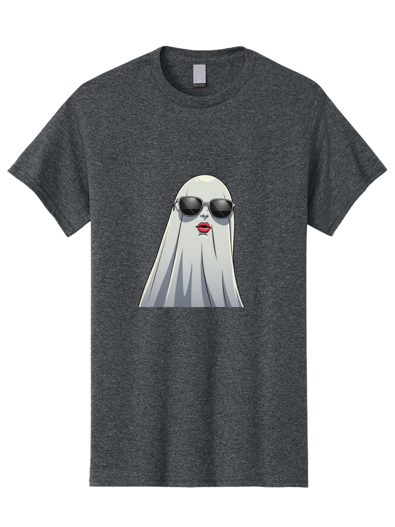 Ghost-In-Sunglasses Men'S Graphic Tee, 100% Cotton, Comfortable Casual Summer Wear, Machine Washable, Vintage Camera, Old Camera, Antique Camera, Black Camera, Classic Photography, Photography Equipment, Nostalgic Device, Film Camera, Bak667 8