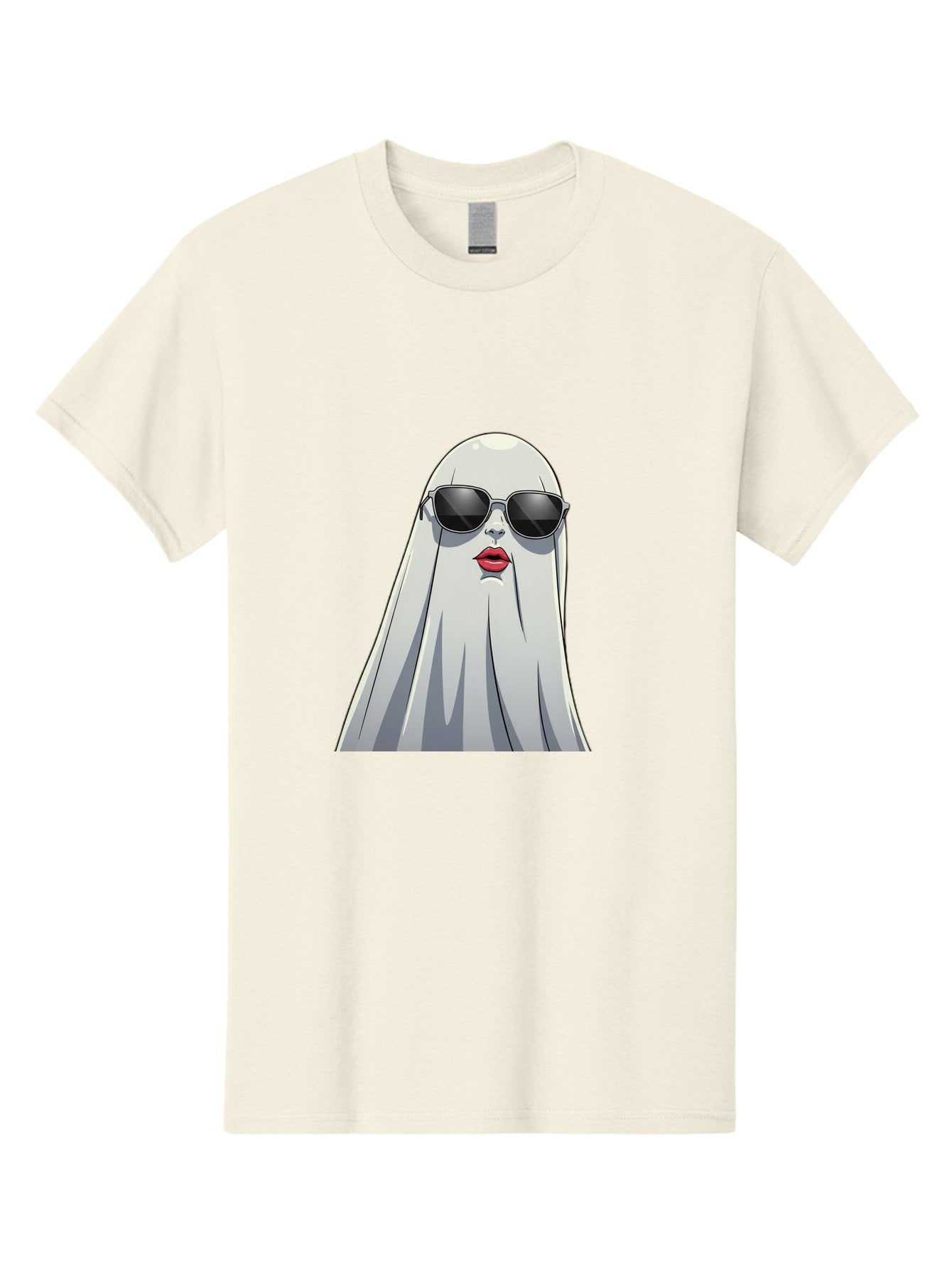 Ghost-In-Sunglasses Men'S Graphic Tee, 100% Cotton, Comfortable Casual Summer Wear, Machine Washable, Vintage Camera, Old Camera, Antique Camera, Black Camera, Classic Photography, Photography Equipment, Nostalgic Device, Film Camera, Bak667 7