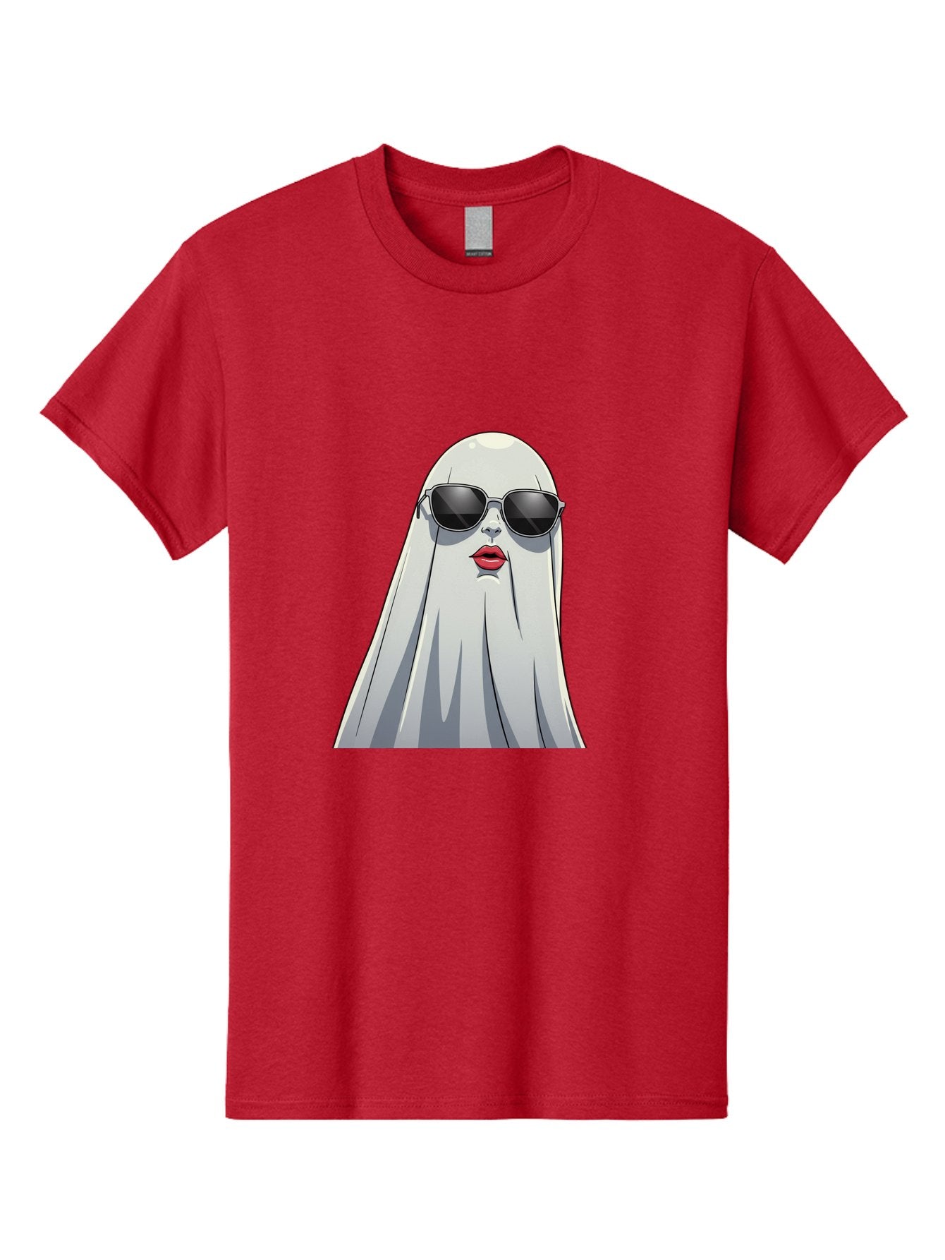 Ghost-In-Sunglasses Men'S Graphic Tee, 100% Cotton, Comfortable Casual Summer Wear, Machine Washable, Vintage Camera, Old Camera, Antique Camera, Black Camera, Classic Photography, Photography Equipment, Nostalgic Device, Film Camera, Bak667 4