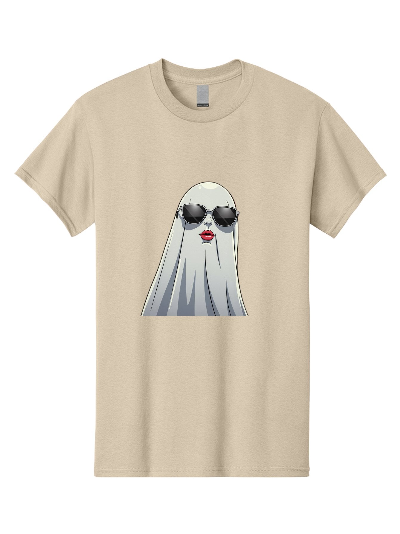 Ghost-In-Sunglasses Men'S Graphic Tee, 100% Cotton, Comfortable Casual Summer Wear, Machine Washable, Vintage Camera, Old Camera, Antique Camera, Black Camera, Classic Photography, Photography Equipment, Nostalgic Device, Film Camera, Bak667 15