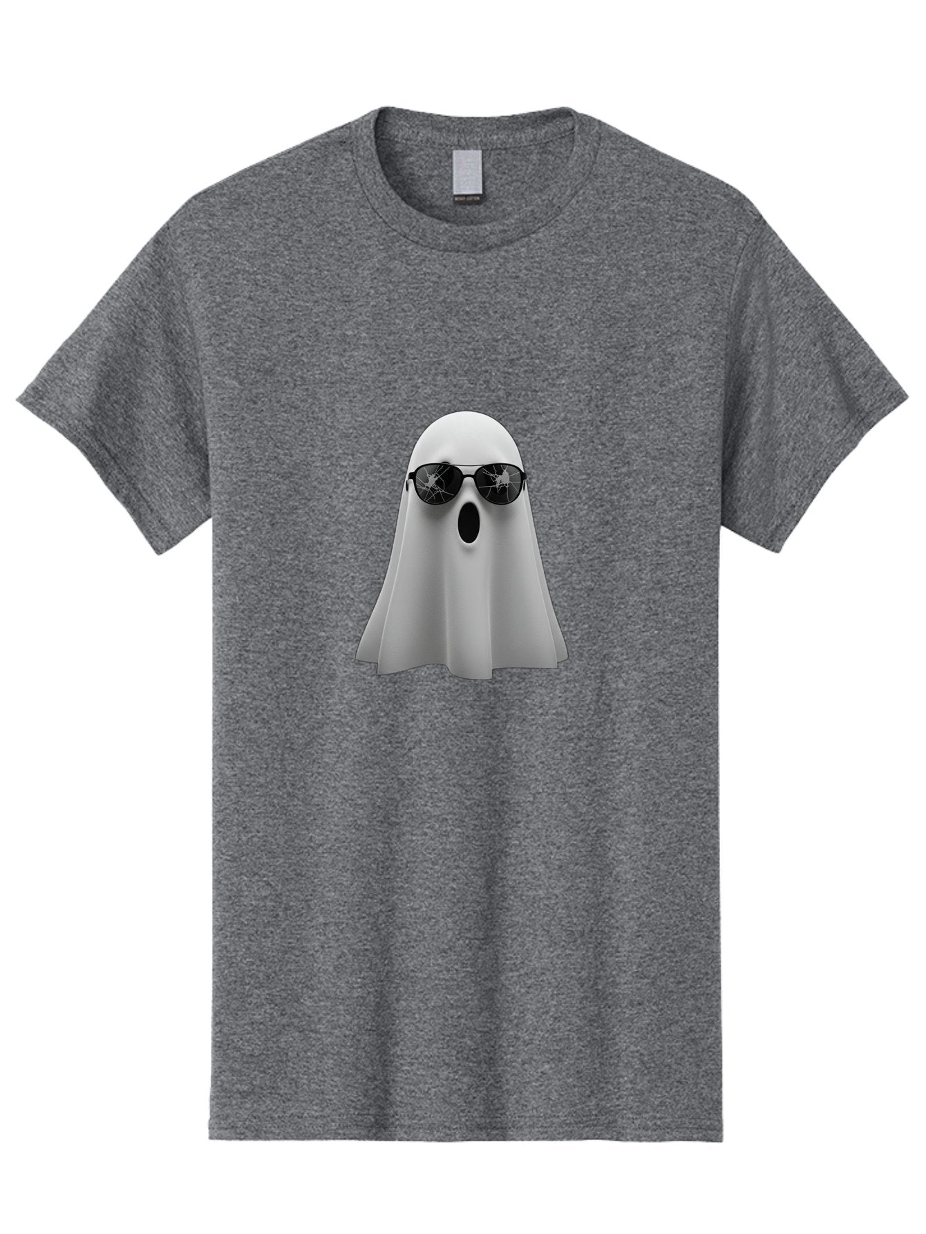 Ghost-Sunglasses-1 Men'S Graphic Tee, 100% Cotton, Comfortable Casual Summer Wear, Machine Washable, Vintage Camera, Old Camera, Antique Camera, Black Camera, Classic Photography, Photography Equipment, Nostalgic Device, Film Camera, Bak668 3