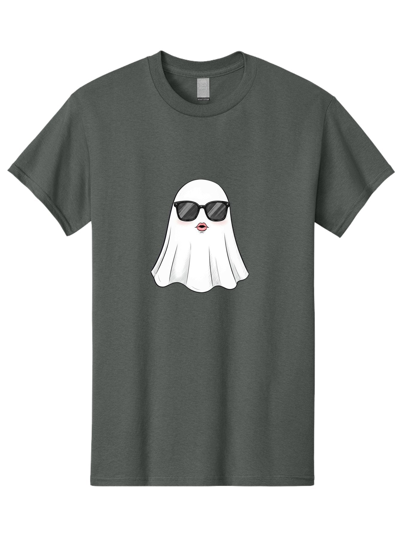 Ghost-Sunglasses-2 Men'S Graphic Tee, 100% Cotton, Comfortable Casual Summer Wear, Machine Washable, Vintage Camera, Old Camera, Antique Camera, Black Camera, Classic Photography, Photography Equipment, Nostalgic Device, Film Camera, Bak669 11