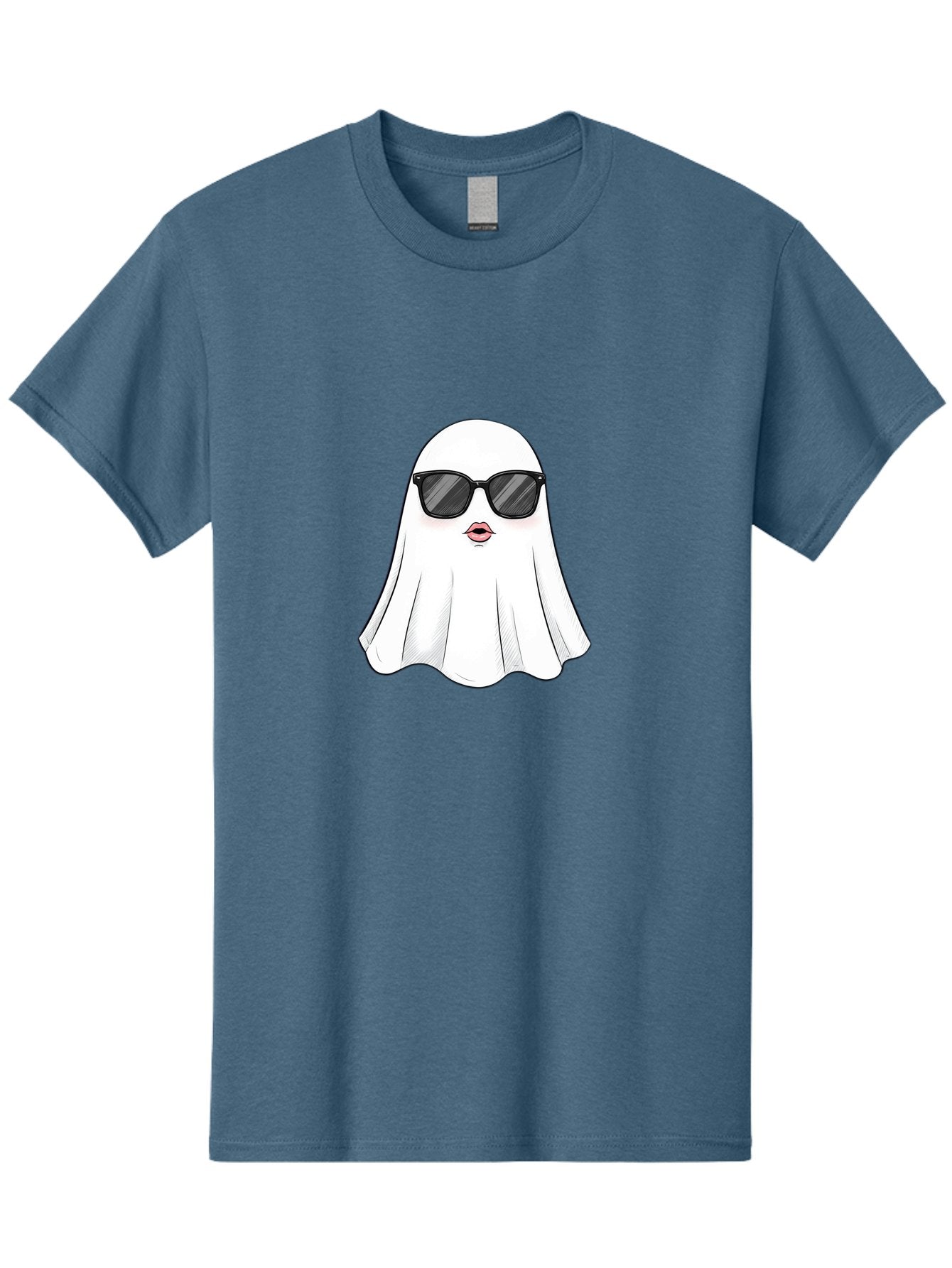 Ghost-Sunglasses-2 Men'S Graphic Tee, 100% Cotton, Comfortable Casual Summer Wear, Machine Washable, Vintage Camera, Old Camera, Antique Camera, Black Camera, Classic Photography, Photography Equipment, Nostalgic Device, Film Camera, Bak669 8