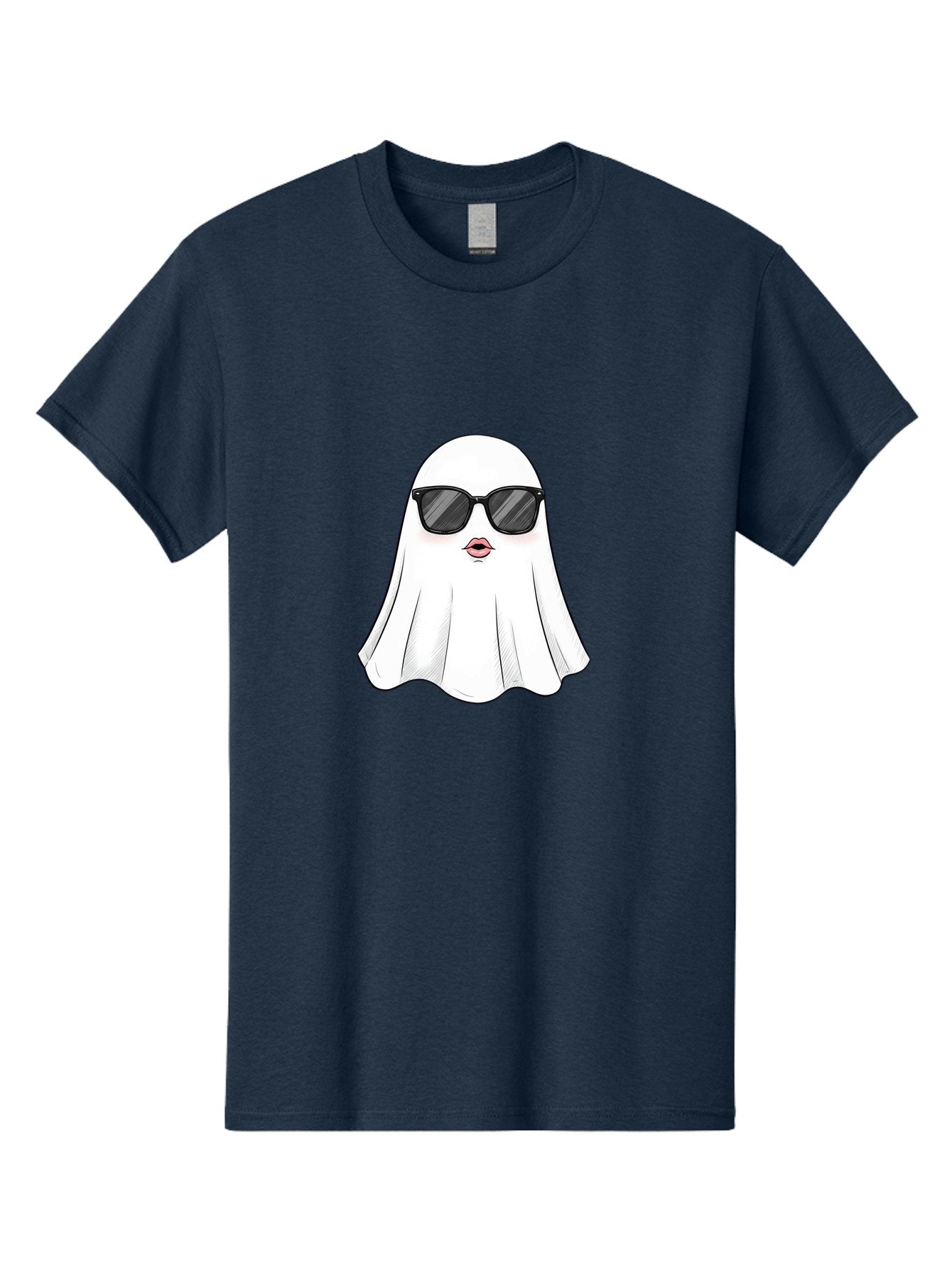 Ghost-Sunglasses-2 Men'S Graphic Tee, 100% Cotton, Comfortable Casual Summer Wear, Machine Washable, Vintage Camera, Old Camera, Antique Camera, Black Camera, Classic Photography, Photography Equipment, Nostalgic Device, Film Camera, Bak669