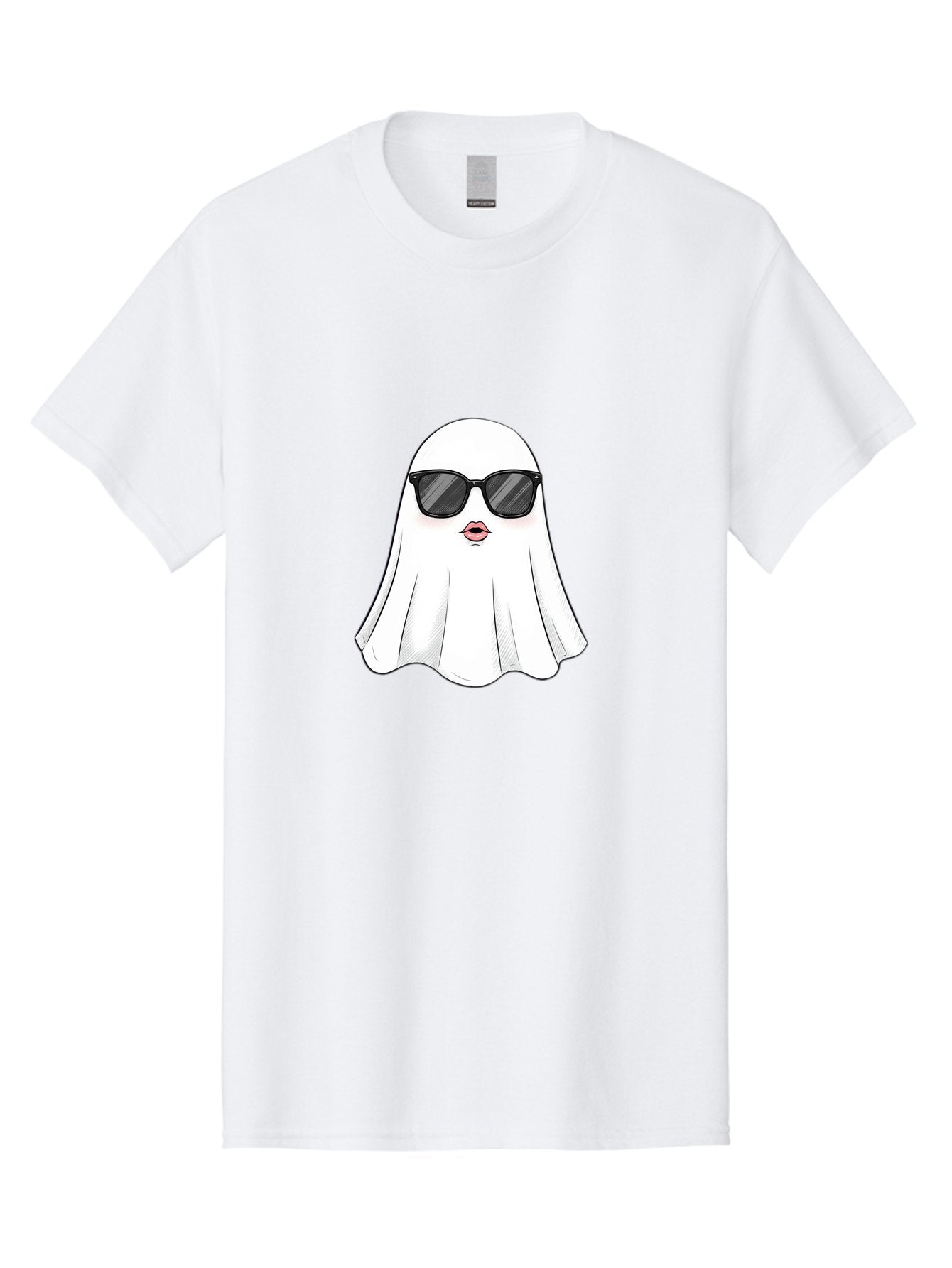 Ghost-Sunglasses-2 Men'S Graphic Tee, 100% Cotton, Comfortable Casual Summer Wear, Machine Washable, Vintage Camera, Old Camera, Antique Camera, Black Camera, Classic Photography, Photography Equipment, Nostalgic Device, Film Camera, Bak669 5