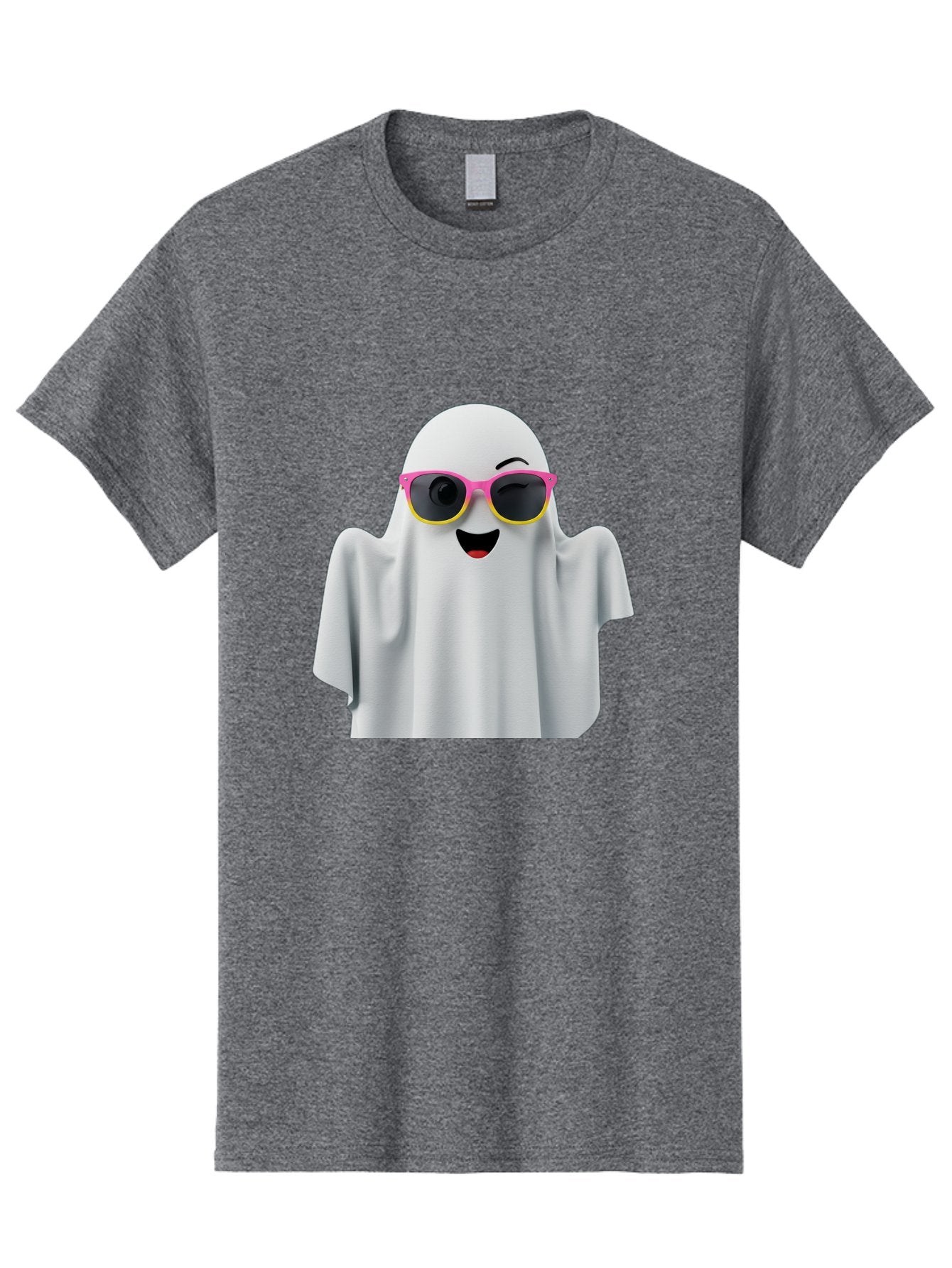 Ghost-Sunglasses Men'S Graphic Tee, 100% Cotton, Comfortable Casual Summer Wear, Machine Washable, Vintage Camera, Old Camera, Antique Camera, Black Camera, Classic Photography, Photography Equipment, Nostalgic Device, Film Camera, Camera Art Bak671 10