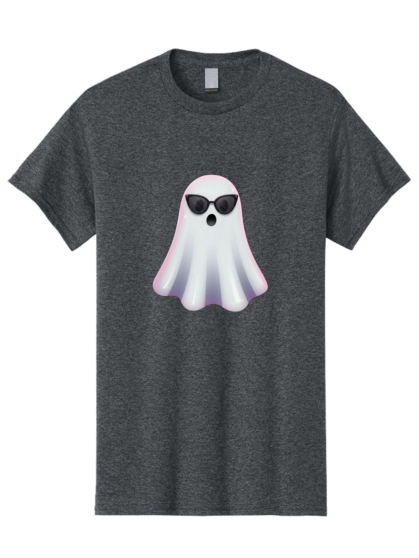 Ghost-Wearing-Sunglasses-1 Men'S Graphic Tee, 100% Cotton, Comfortable Casual Summer Wear, Machine Washable, Vintage Camera, Old Camera, Antique Camera, Black Camera, Classic Photography, Photography Equipment, Nostalgic Device, Film Camera, Bak673 10