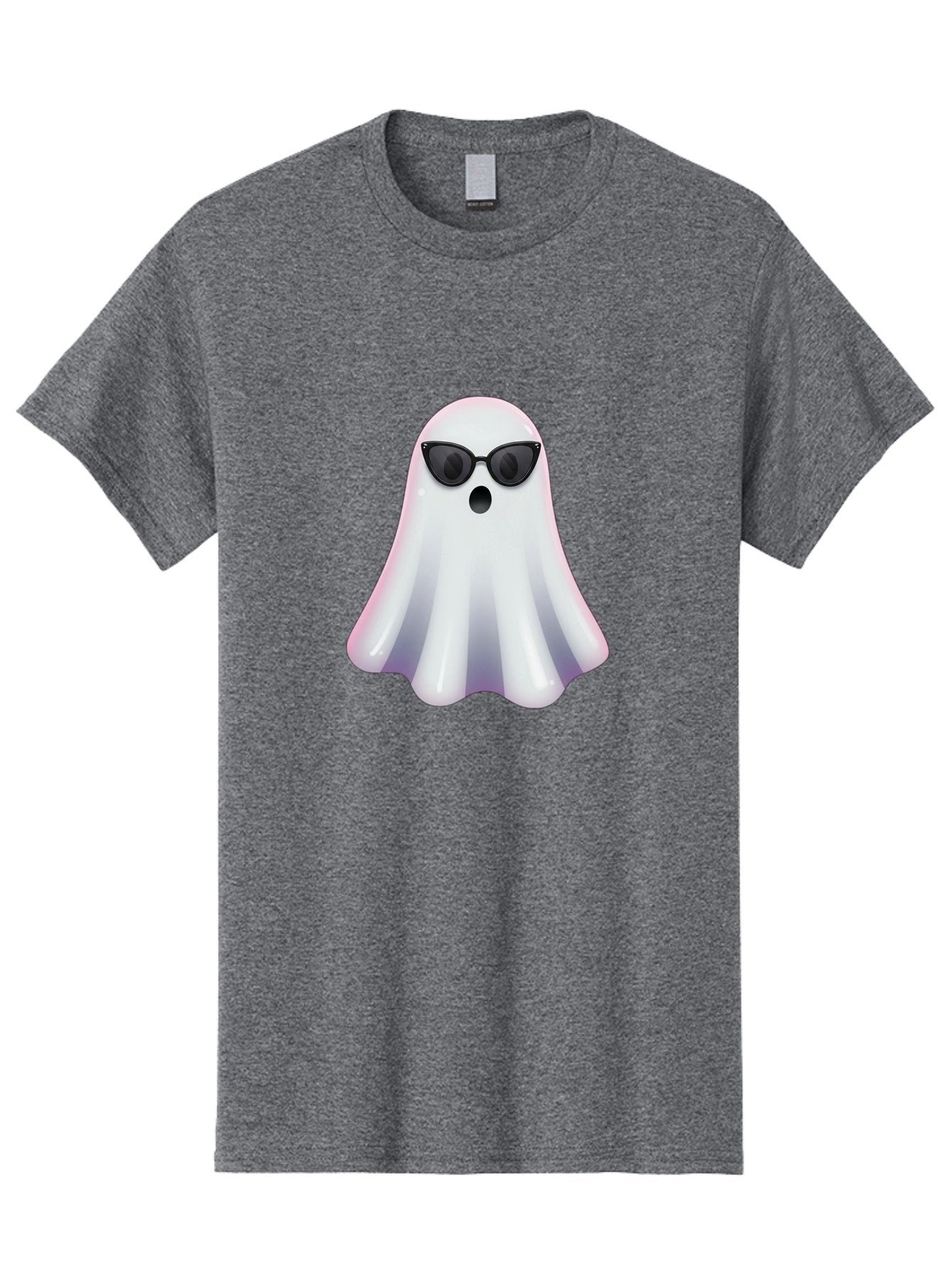 Ghost-Wearing-Sunglasses-1 Men'S Graphic Tee, 100% Cotton, Comfortable Casual Summer Wear, Machine Washable, Vintage Camera, Old Camera, Antique Camera, Black Camera, Classic Photography, Photography Equipment, Nostalgic Device, Film Camera, Bak673 8