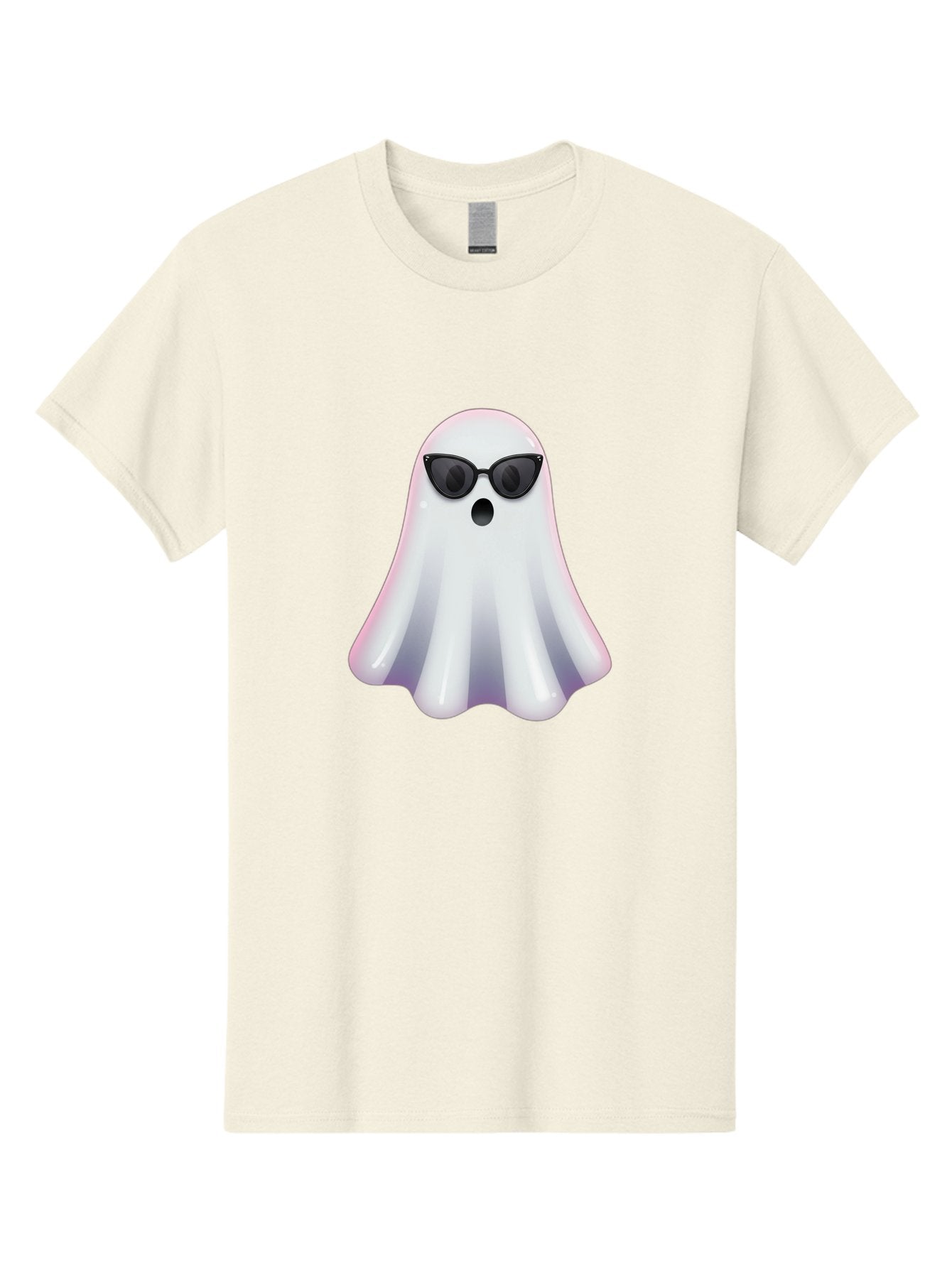 Ghost-Wearing-Sunglasses-1 Men'S Graphic Tee, 100% Cotton, Comfortable Casual Summer Wear, Machine Washable, Vintage Camera, Old Camera, Antique Camera, Black Camera, Classic Photography, Photography Equipment, Nostalgic Device, Film Camera, Bak673 11