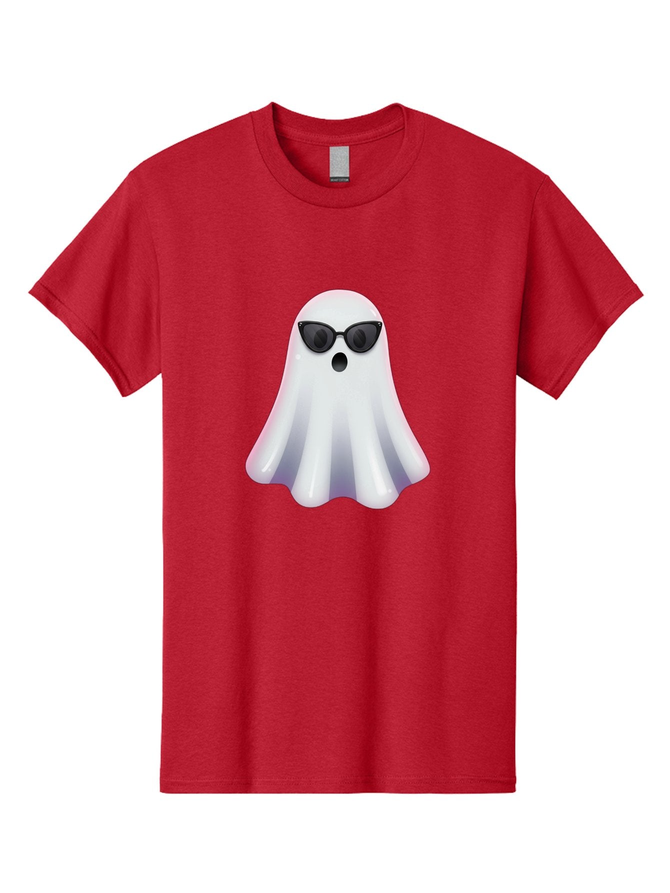 Ghost-Wearing-Sunglasses-1 Men'S Graphic Tee, 100% Cotton, Comfortable Casual Summer Wear, Machine Washable, Vintage Camera, Old Camera, Antique Camera, Black Camera, Classic Photography, Photography Equipment, Nostalgic Device, Film Camera, Bak673 5
