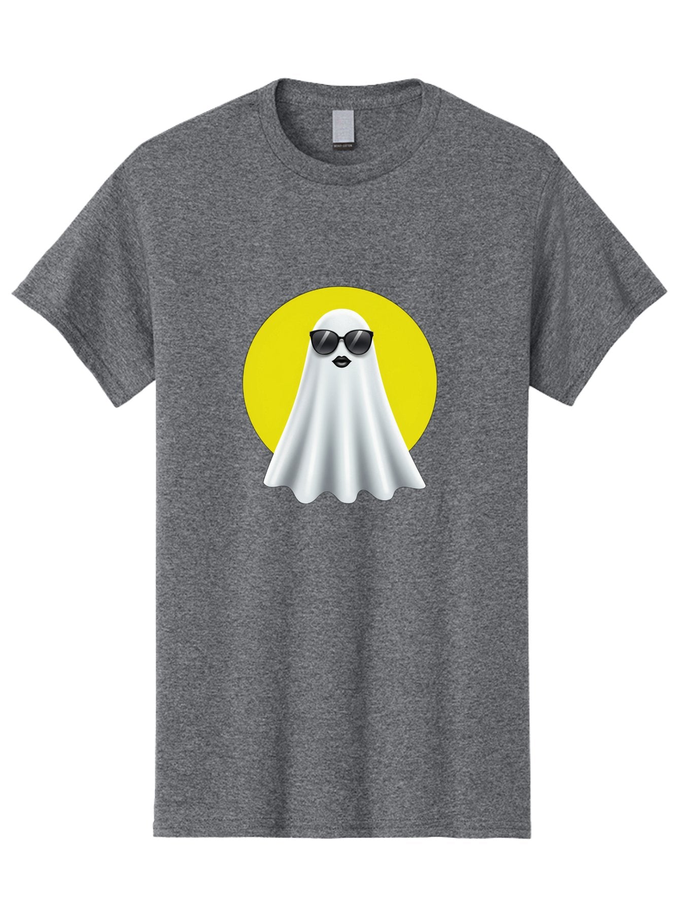 Ghost-With-Sunglasses-3 Men'S Graphic Tee, 100% Cotton, Comfortable Casual Summer Wear, Machine Washable, Vintage Camera, Old Camera, Antique Camera, Black Camera, Classic Photography, Photography Equipment, Nostalgic Device, Film Camera, Bak681 4