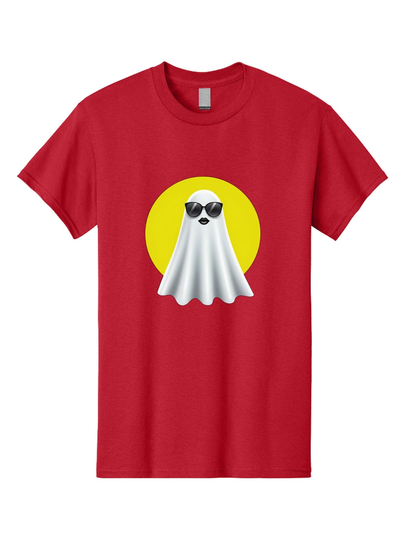 Ghost-With-Sunglasses-3 Men'S Graphic Tee, 100% Cotton, Comfortable Casual Summer Wear, Machine Washable, Vintage Camera, Old Camera, Antique Camera, Black Camera, Classic Photography, Photography Equipment, Nostalgic Device, Film Camera, Bak681 12