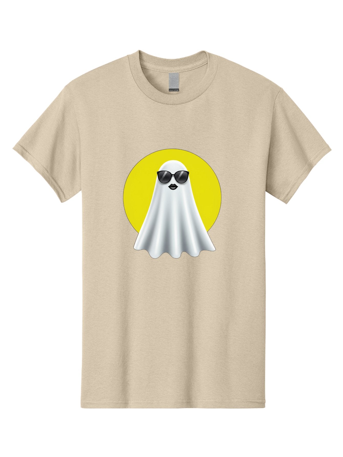 Ghost-With-Sunglasses-3 Men'S Graphic Tee, 100% Cotton, Comfortable Casual Summer Wear, Machine Washable, Vintage Camera, Old Camera, Antique Camera, Black Camera, Classic Photography, Photography Equipment, Nostalgic Device, Film Camera, Bak681 13