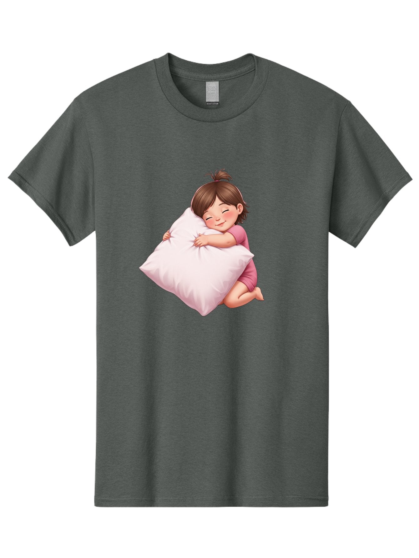 Girl-Hugging-Pillow-1 Men'S Graphic Tee, 100% Cotton, Comfortable Casual Summer Wear, Machine Washable, Vintage Camera, Old Camera, Antique Camera, Black Camera, Classic Photography, Photography Equipment, Nostalgic Device, Film Camera, Bak686 15