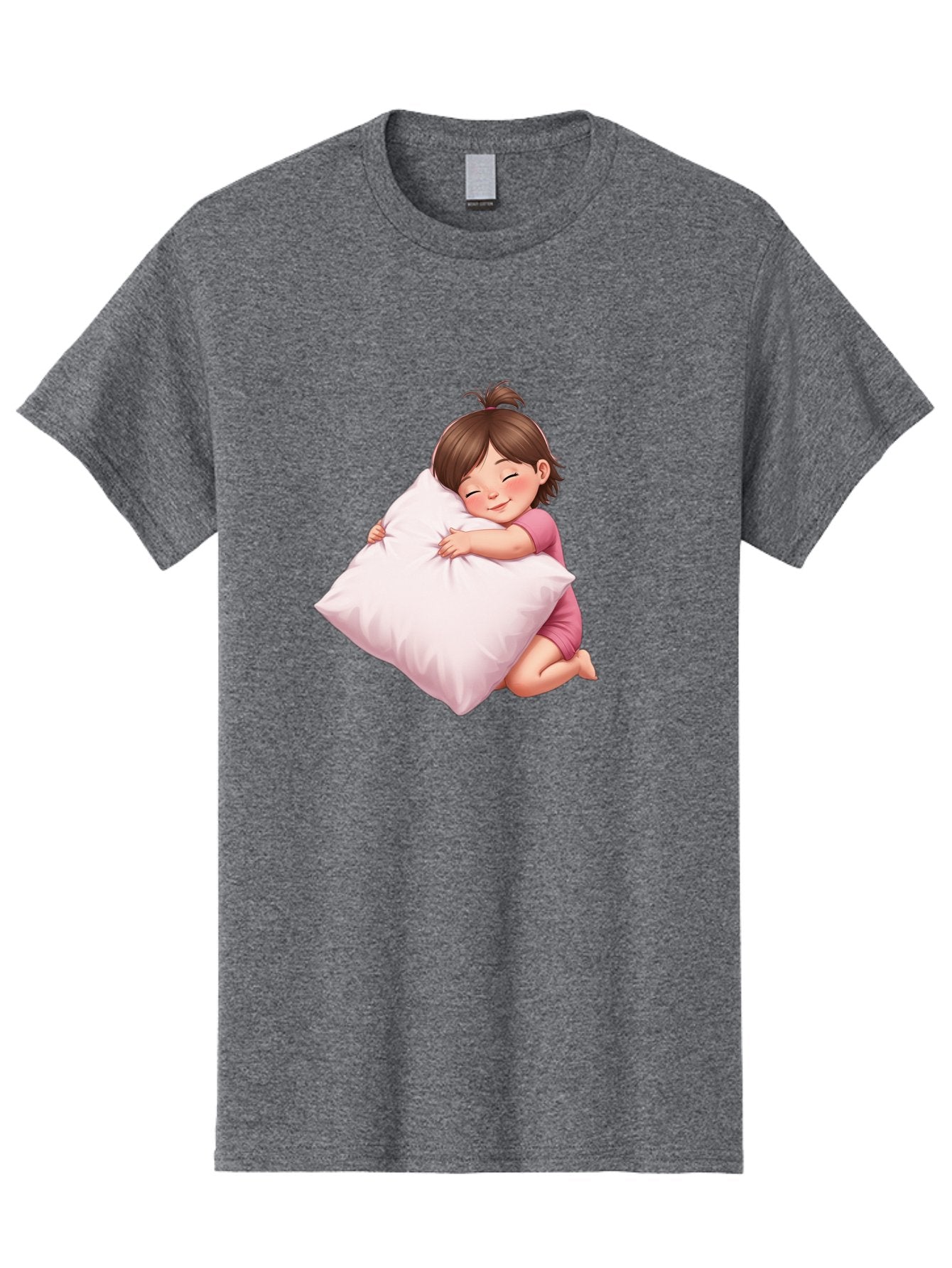 Girl-Hugging-Pillow-1 Men'S Graphic Tee, 100% Cotton, Comfortable Casual Summer Wear, Machine Washable, Vintage Camera, Old Camera, Antique Camera, Black Camera, Classic Photography, Photography Equipment, Nostalgic Device, Film Camera, Bak686