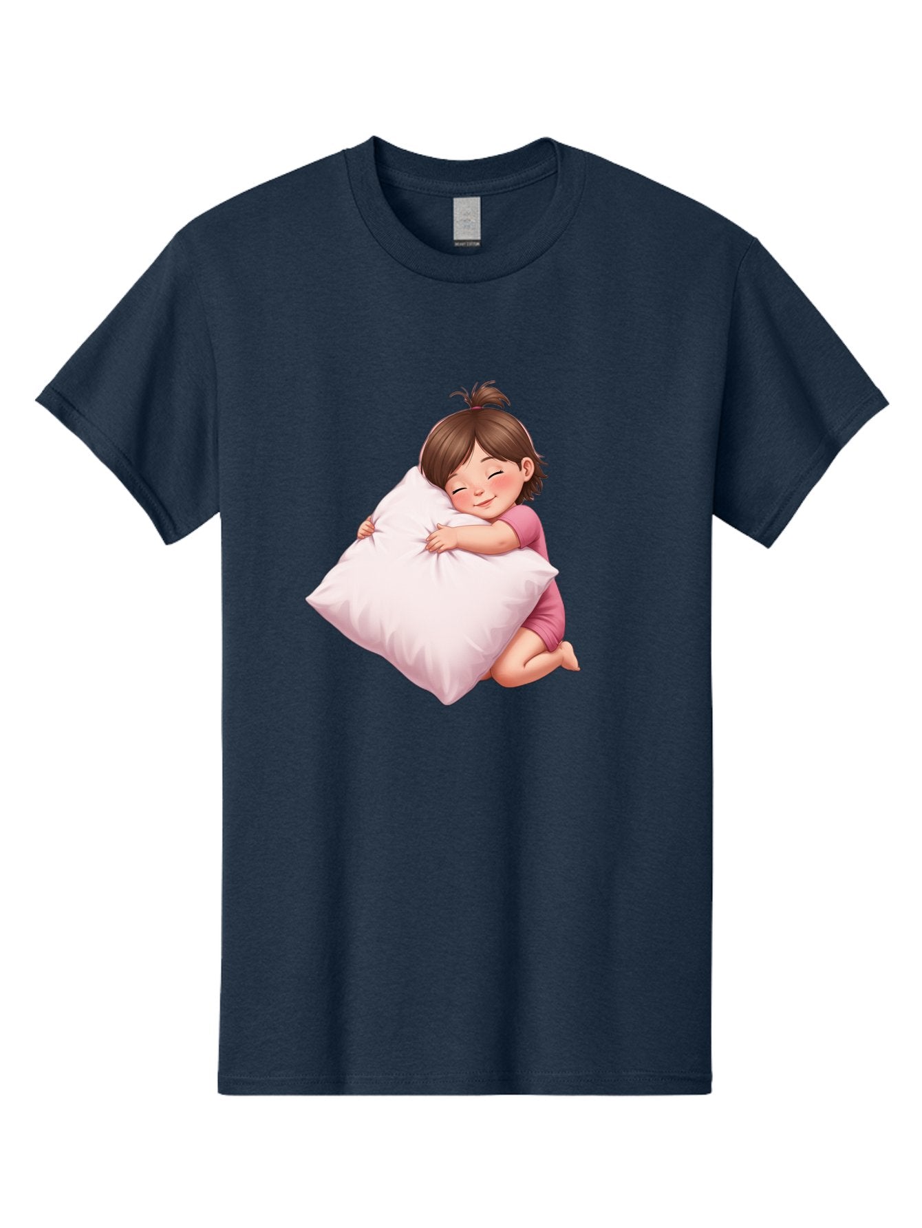 Girl-Hugging-Pillow-1 Men'S Graphic Tee, 100% Cotton, Comfortable Casual Summer Wear, Machine Washable, Vintage Camera, Old Camera, Antique Camera, Black Camera, Classic Photography, Photography Equipment, Nostalgic Device, Film Camera, Bak686 8