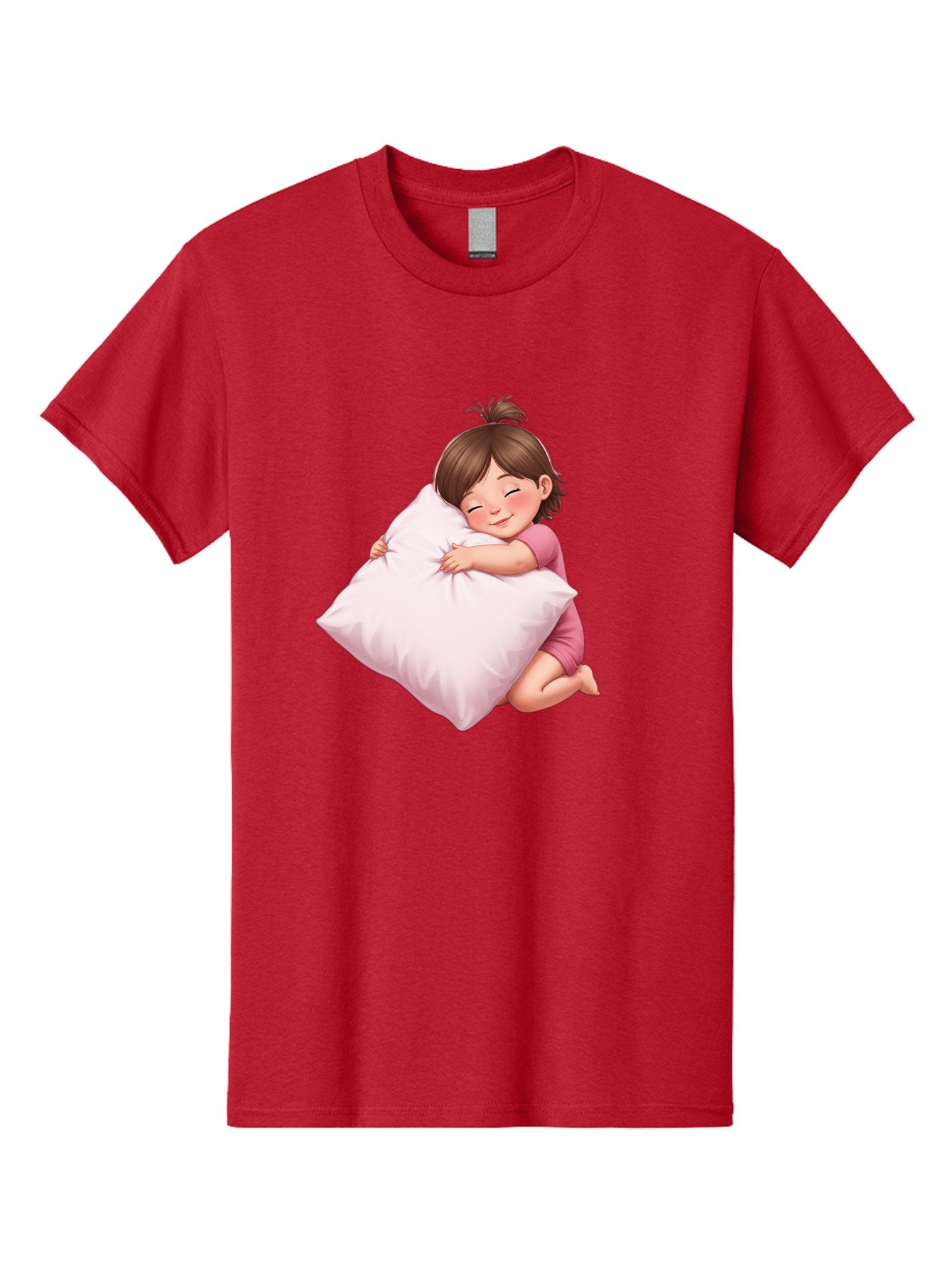 Girl-Hugging-Pillow-1 Men'S Graphic Tee, 100% Cotton, Comfortable Casual Summer Wear, Machine Washable, Vintage Camera, Old Camera, Antique Camera, Black Camera, Classic Photography, Photography Equipment, Nostalgic Device, Film Camera, Bak686 4