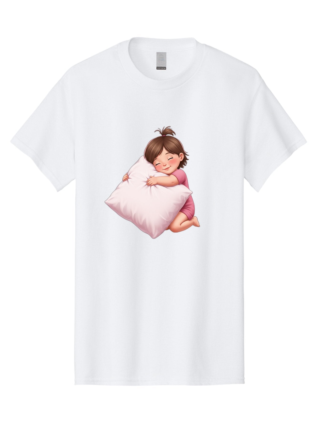 Girl-Hugging-Pillow-1 Men'S Graphic Tee, 100% Cotton, Comfortable Casual Summer Wear, Machine Washable, Vintage Camera, Old Camera, Antique Camera, Black Camera, Classic Photography, Photography Equipment, Nostalgic Device, Film Camera, Bak686 3