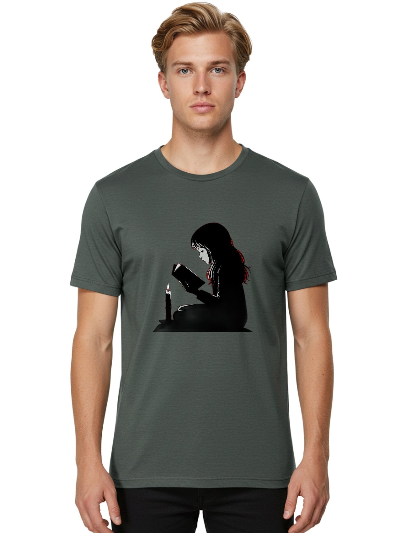 Girl-Reading Men'S Graphic Tee, 100% Cotton, Comfortable Casual Summer Wear, Machine Washable, Vintage Camera, Old Camera, Antique Camera, Black Camera, Classic Photography, Photography Equipment, Nostalgic Device, Film Camera, Camera Art Bak690 27