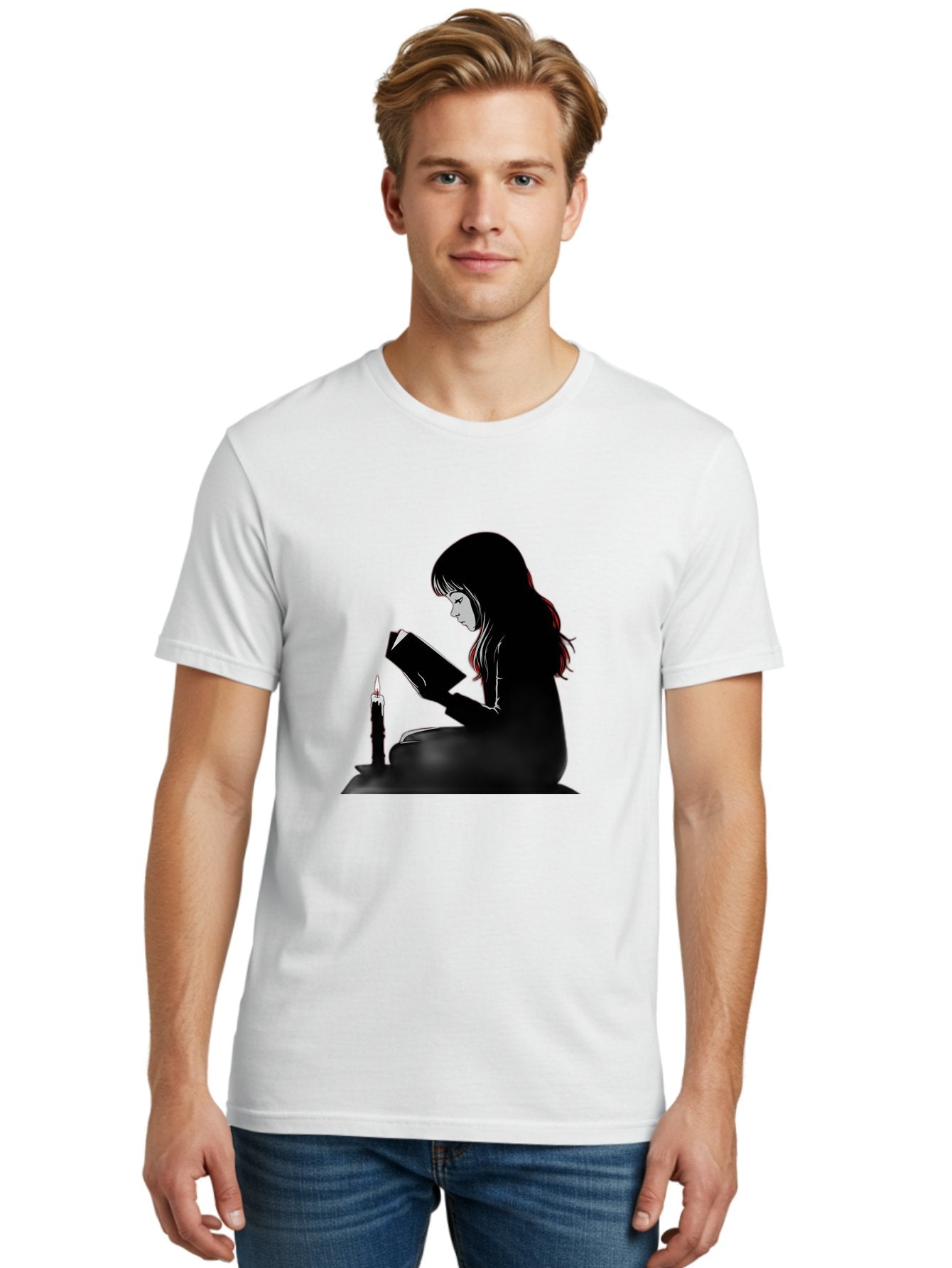 Girl-Reading Men'S Graphic Tee, 100% Cotton, Comfortable Casual Summer Wear, Machine Washable, Vintage Camera, Old Camera, Antique Camera, Black Camera, Classic Photography, Photography Equipment, Nostalgic Device, Film Camera, Camera Art Bak690 25