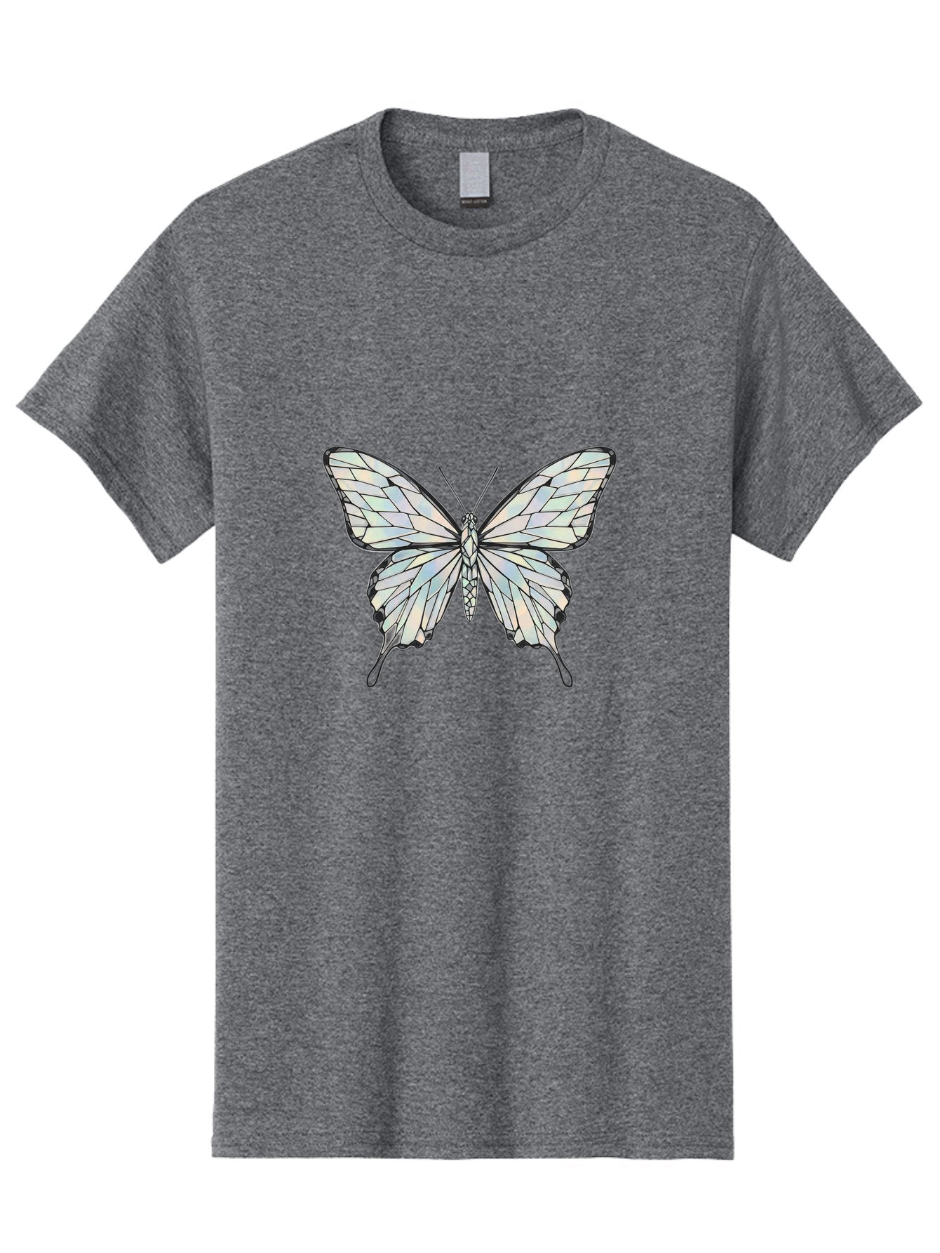 Glass-Butterfly Men'S Graphic Tee, 100% Cotton, Comfortable Casual Summer Wear, Machine Washable, Vintage Camera, Old Camera, Antique Camera, Black Camera, Classic Photography, Photography Equipment, Nostalgic Device, Film Camera, Camera Art Bak692 14