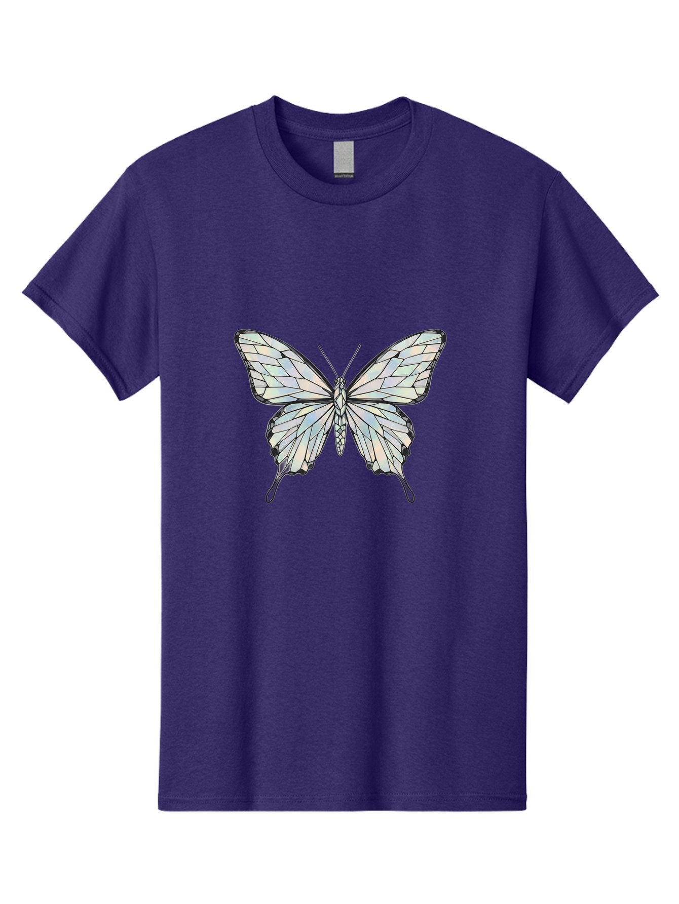 Glass-Butterfly Men'S Graphic Tee, 100% Cotton, Comfortable Casual Summer Wear, Machine Washable, Vintage Camera, Old Camera, Antique Camera, Black Camera, Classic Photography, Photography Equipment, Nostalgic Device, Film Camera, Camera Art Bak692 6