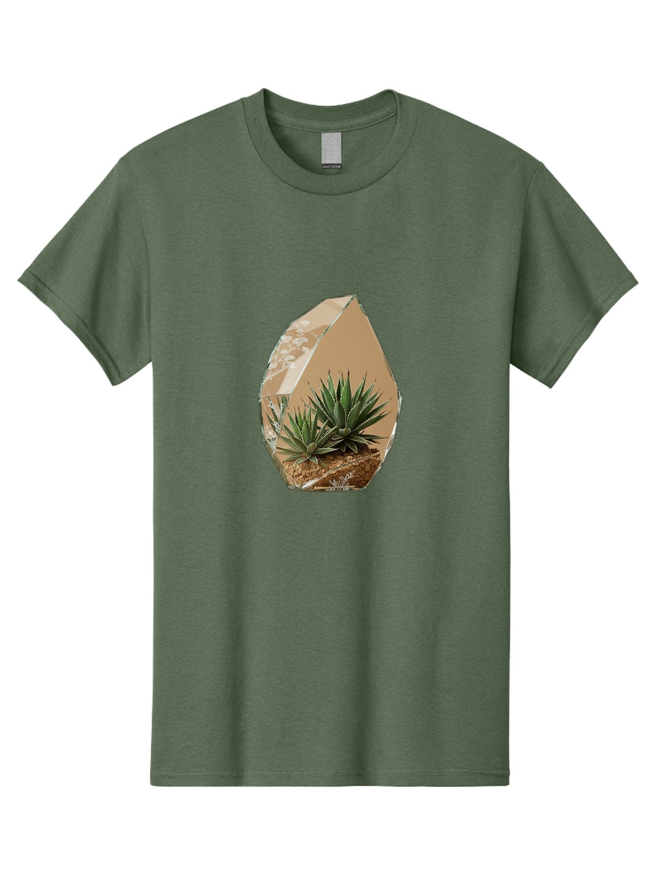 Glass-Terrarium-With-Succulents Men'S Graphic Tee, 100% Cotton, Comfortable Casual Summer Wear, Machine Washable, Vintage Camera, Old Camera, Antique Camera, Black Camera, Classic Photography, Photography Equipment, Nostalgic Device, Bak693 14